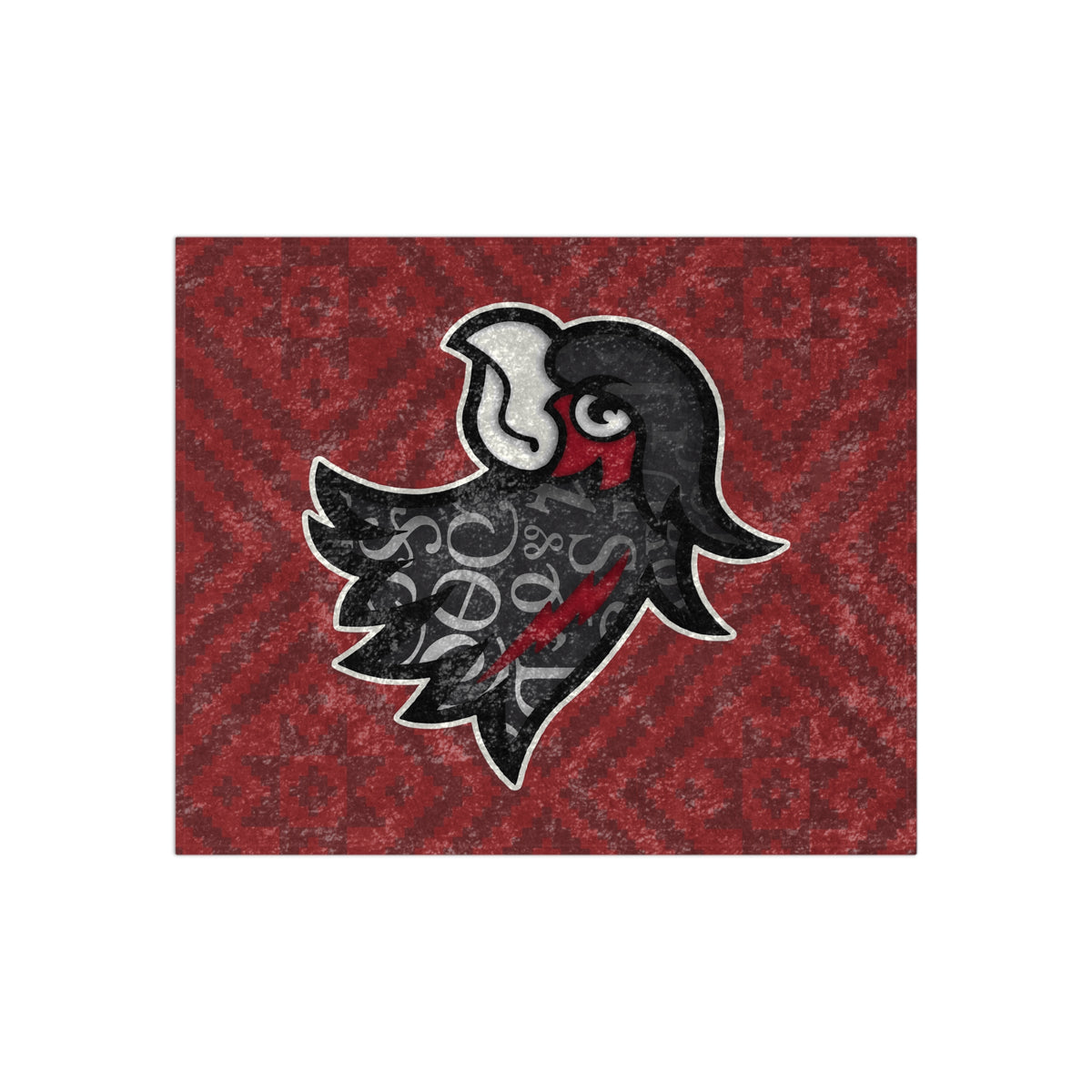 Riverhawk - Crushed Velvet Blanket