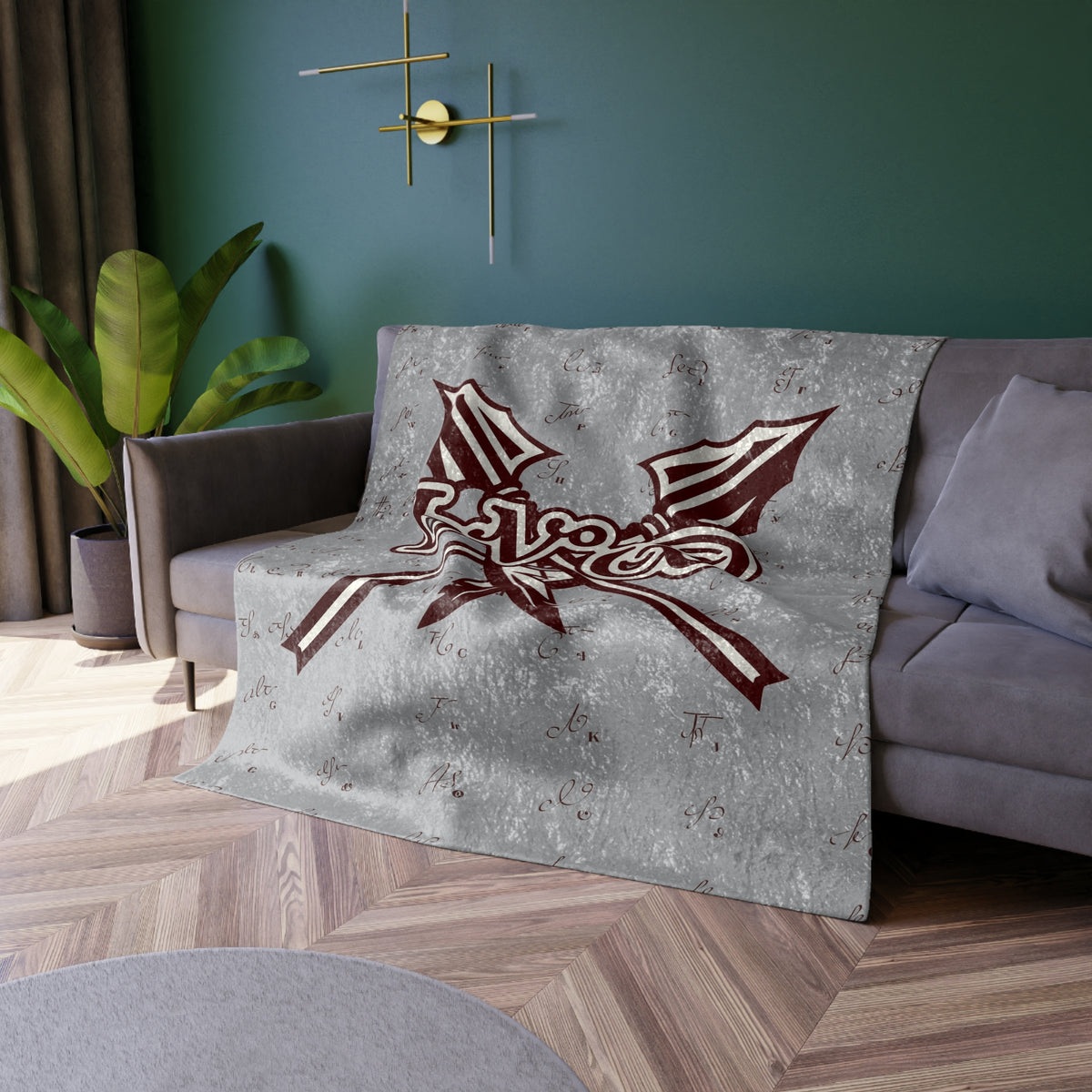 Sequoyah - Crushed Velvet Blanket