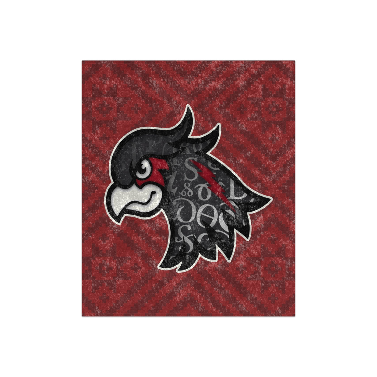 Riverhawk - Crushed Velvet Blanket