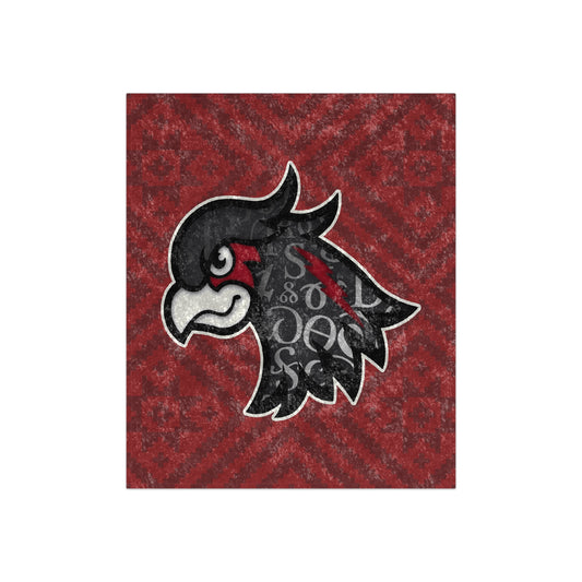 Riverhawk - Crushed Velvet Blanket