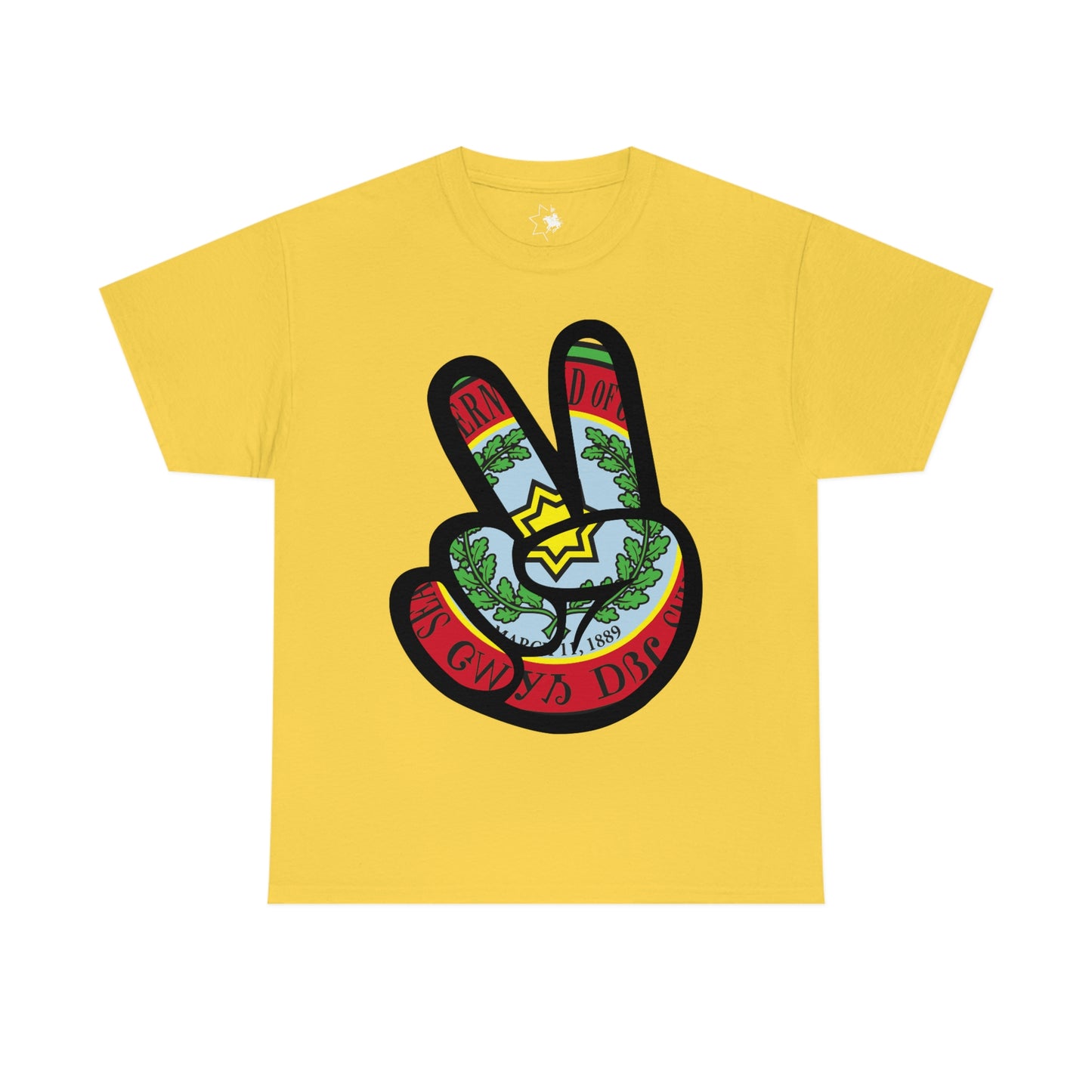 GWY Peace Unisex Heavy Cotton Tee