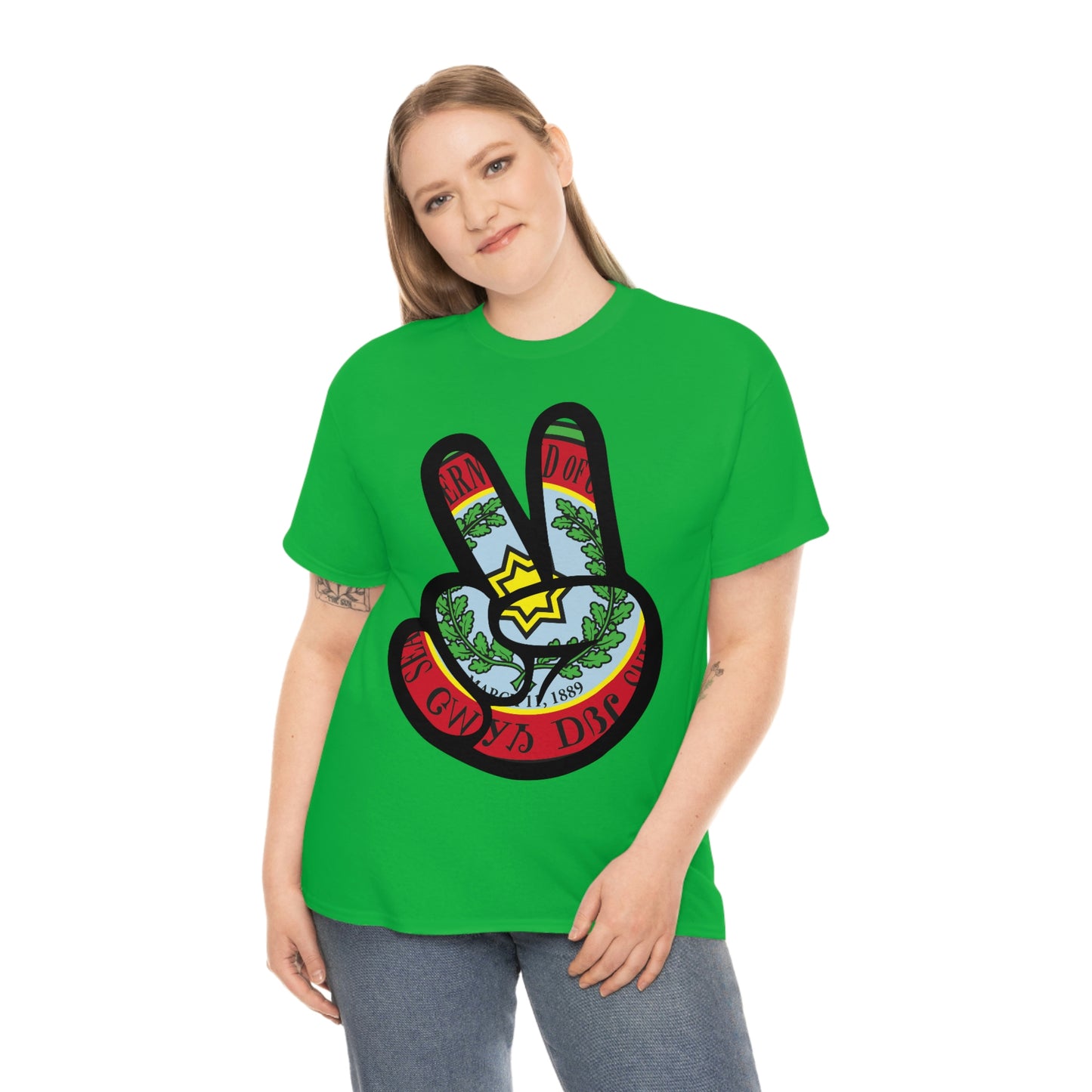 GWY Peace Unisex Heavy Cotton Tee