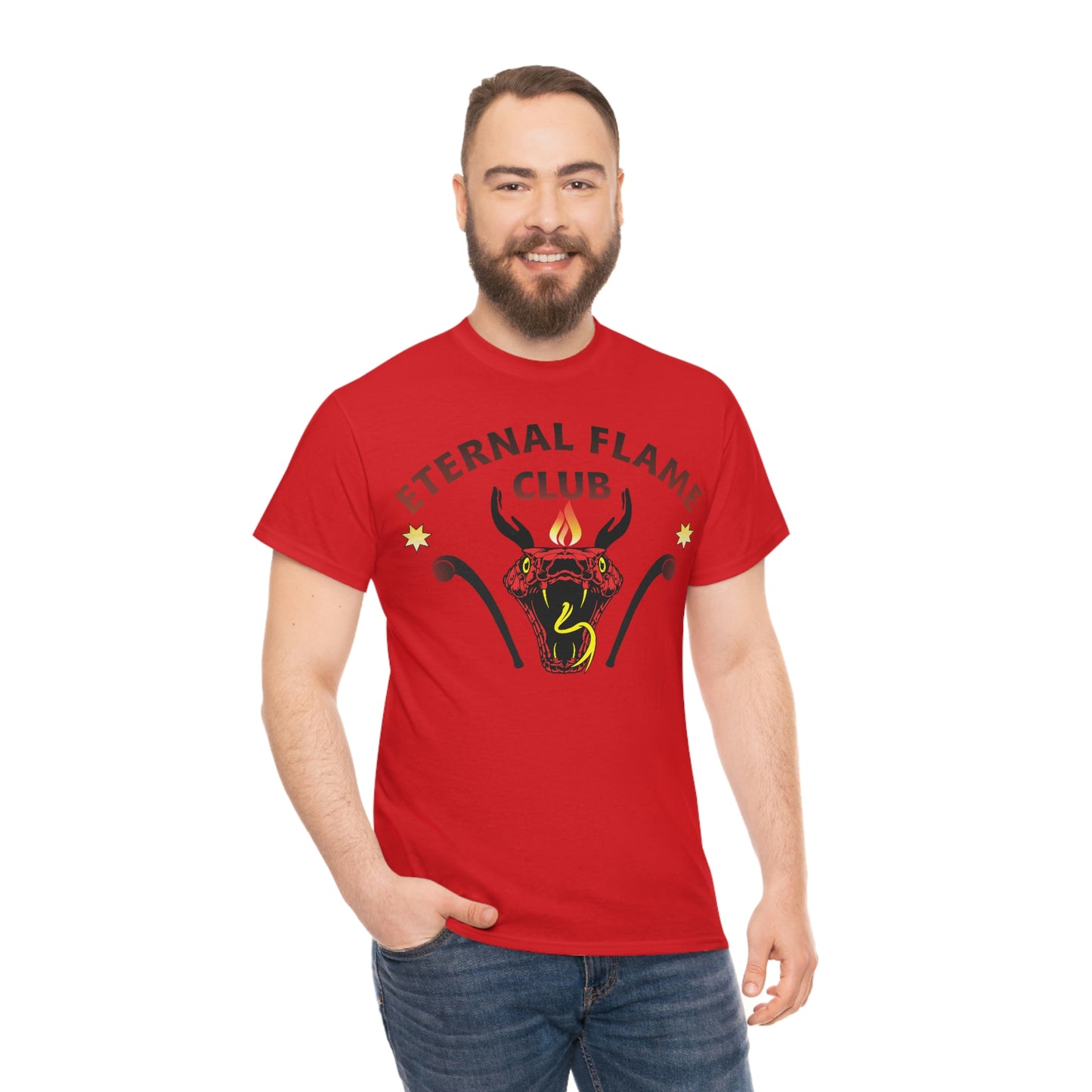 Eternal Flame Club Unisex Heavy Cotton Tee