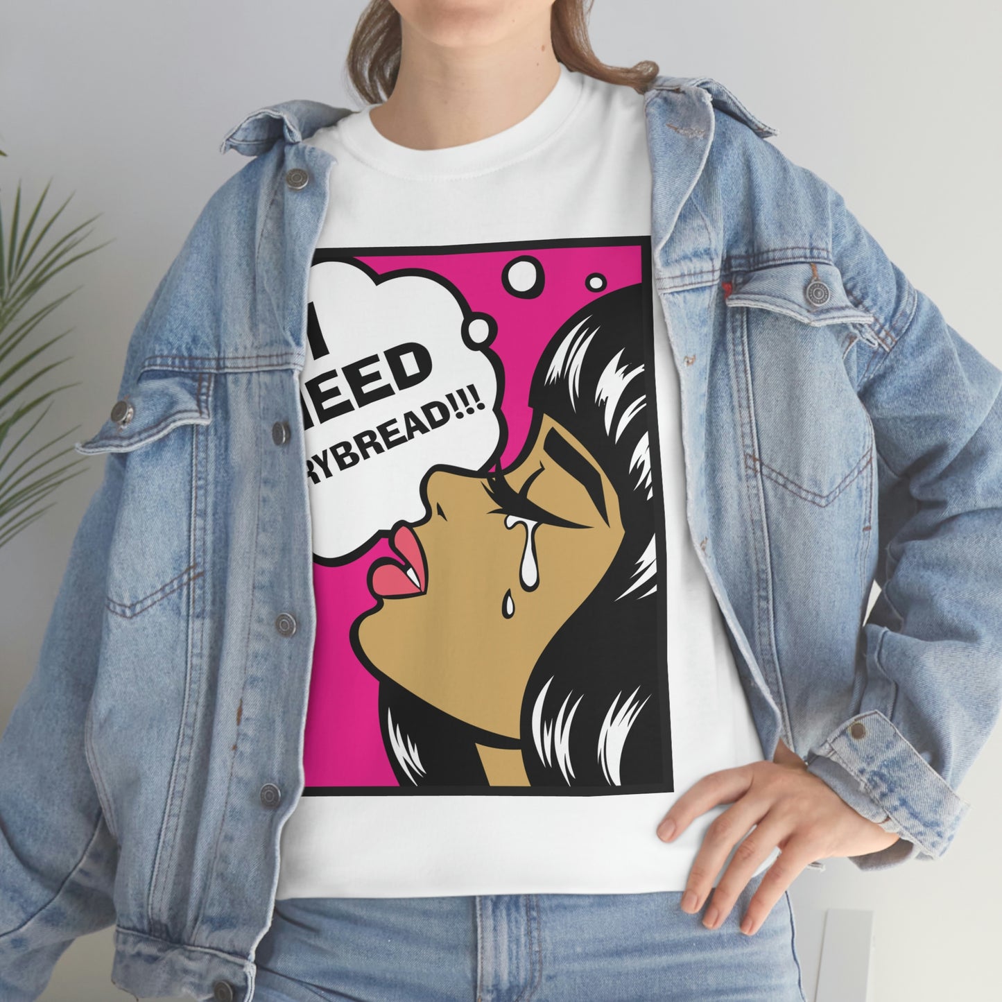 I Need Frybread Unisex Heavy Cotton Tee