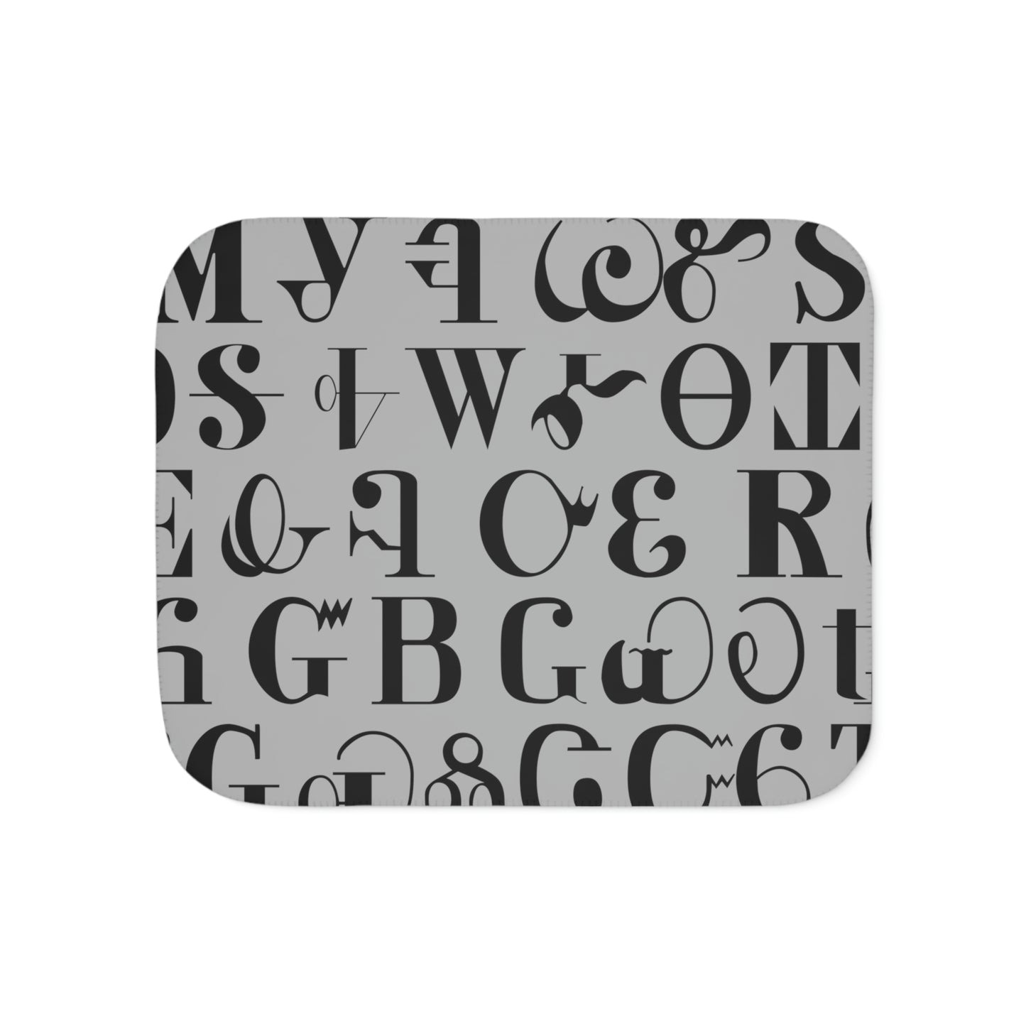 Syllabary Sherpa Blanket
