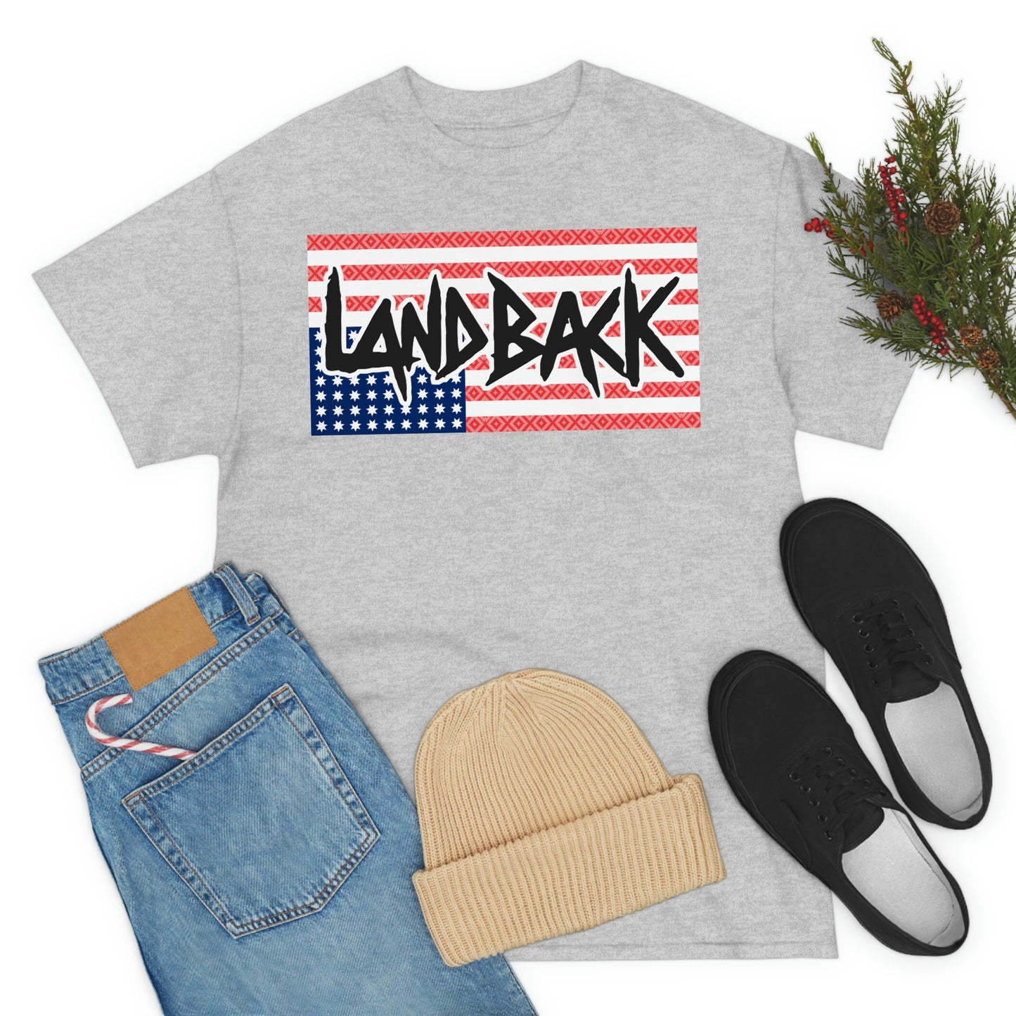 Landback Unisex Heavy Cotton Tee