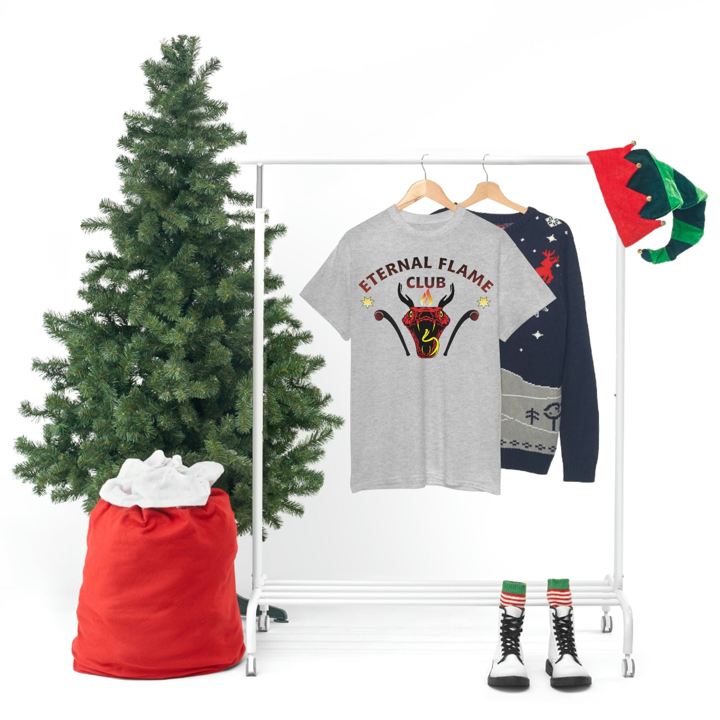 Eternal Flame Club Unisex Heavy Cotton Tee