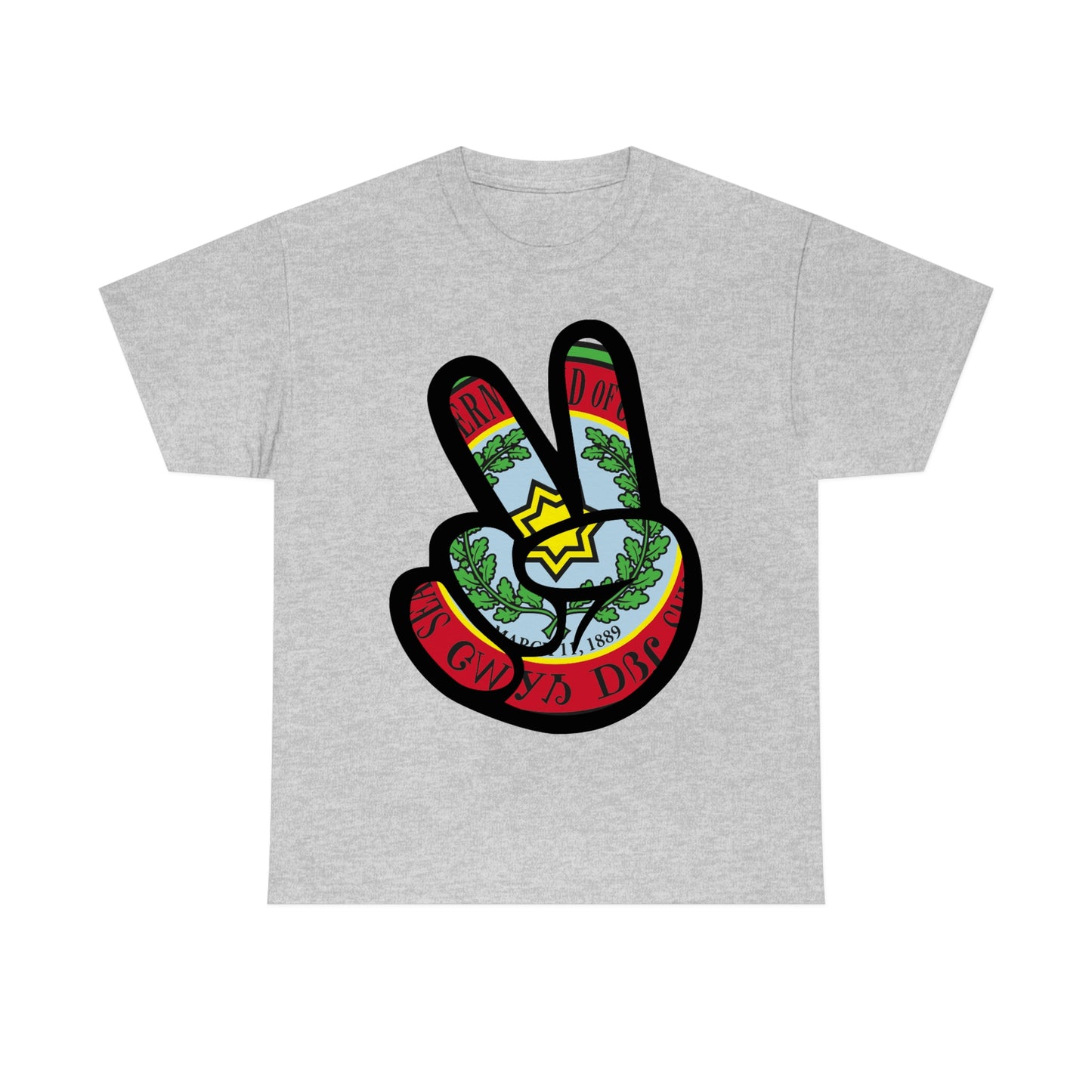 GWY Peace Unisex Heavy Cotton Tee