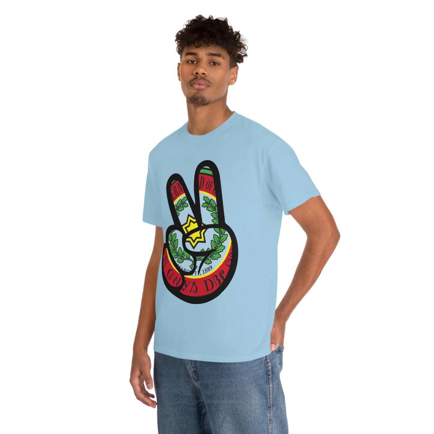 GWY Peace Unisex Heavy Cotton Tee