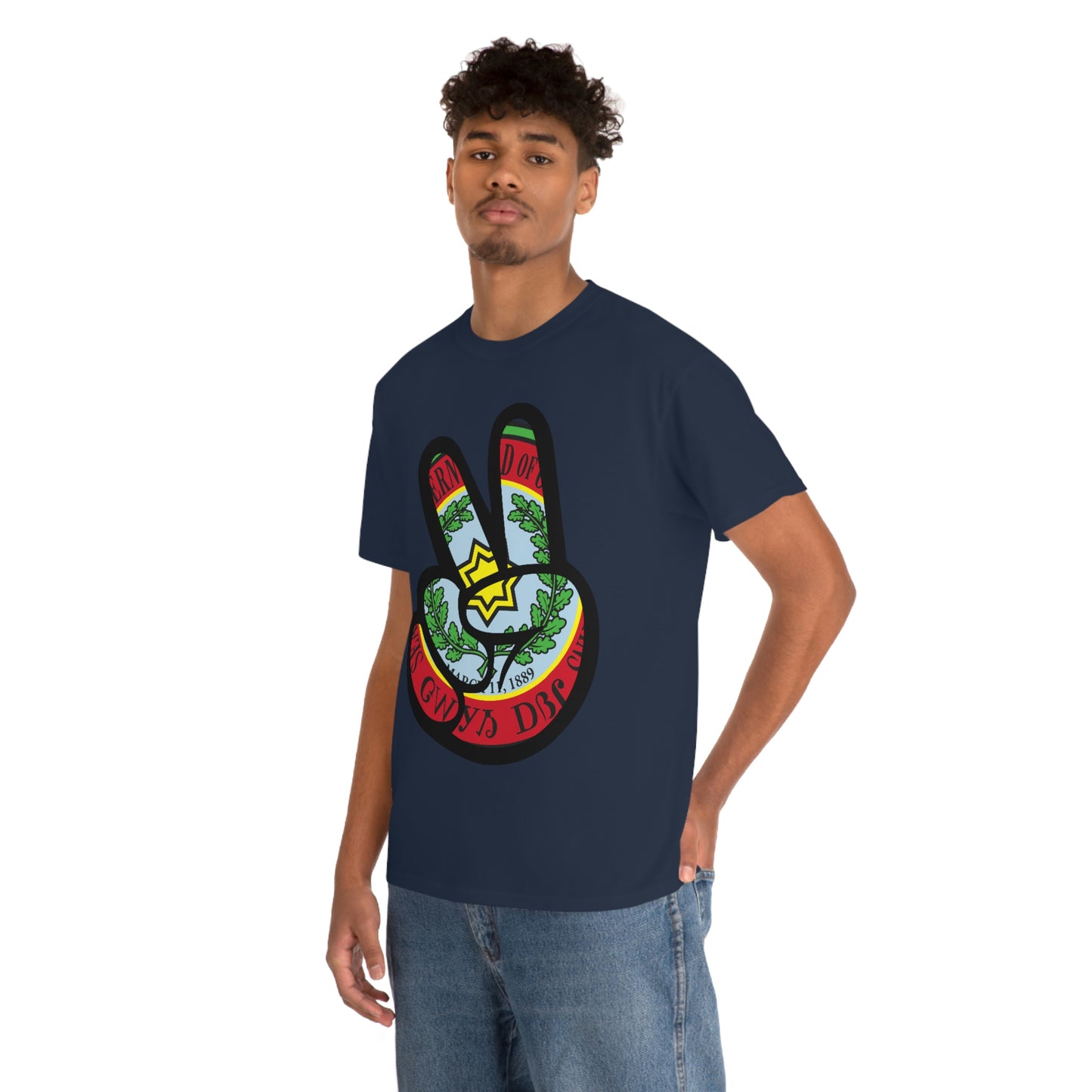 GWY Peace Unisex Heavy Cotton Tee