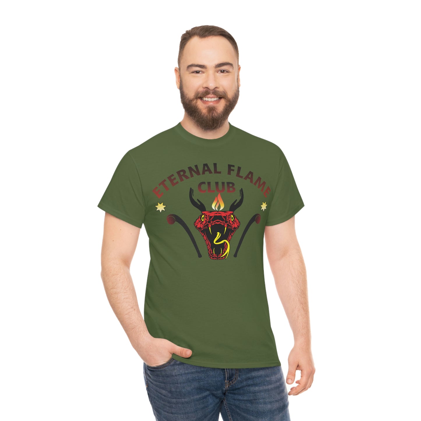 Eternal Flame Club Unisex Heavy Cotton Tee