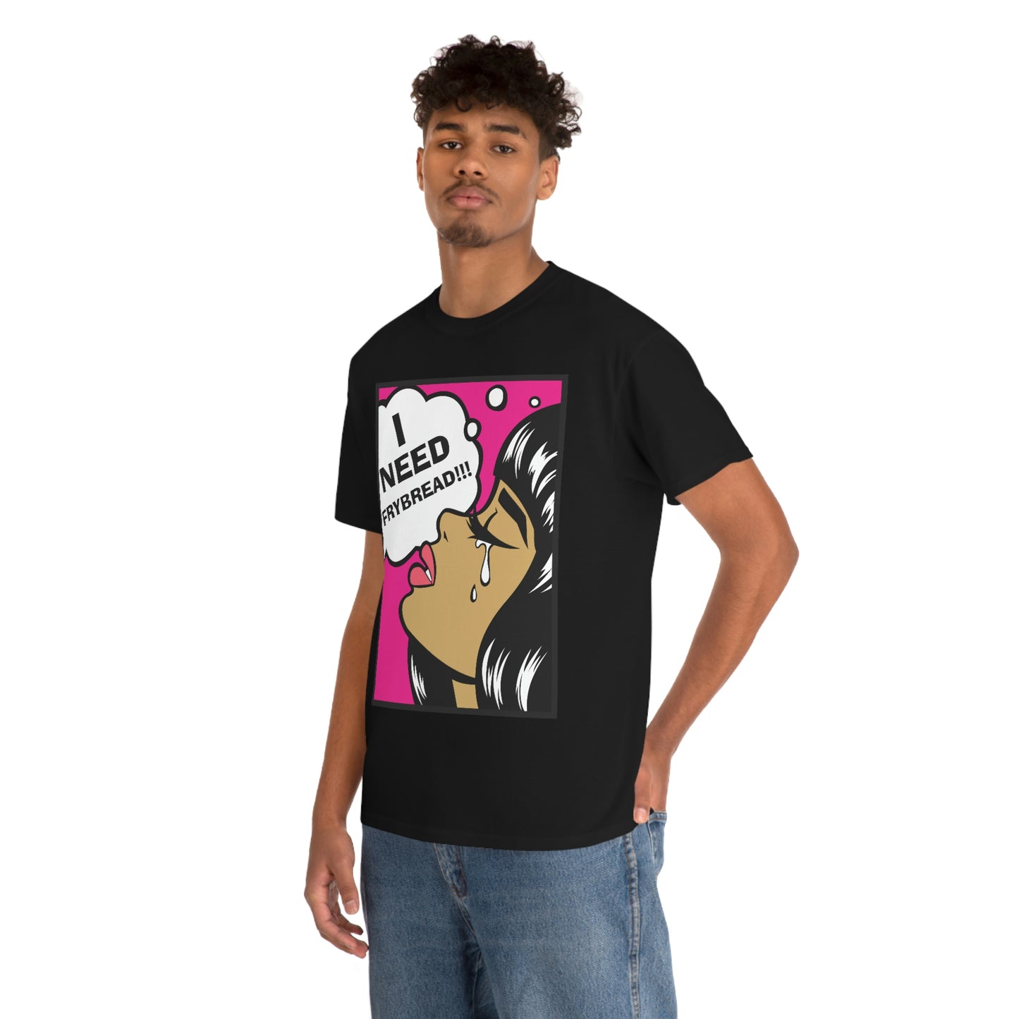 I Need Frybread Unisex Heavy Cotton Tee