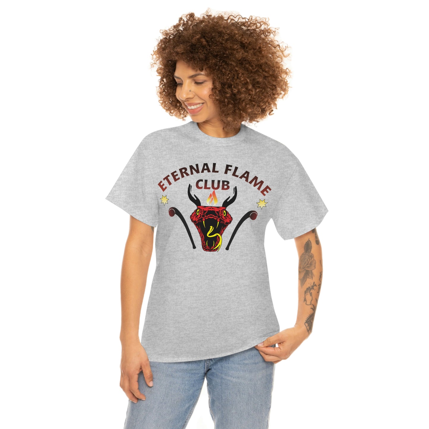Eternal Flame Club Unisex Heavy Cotton Tee