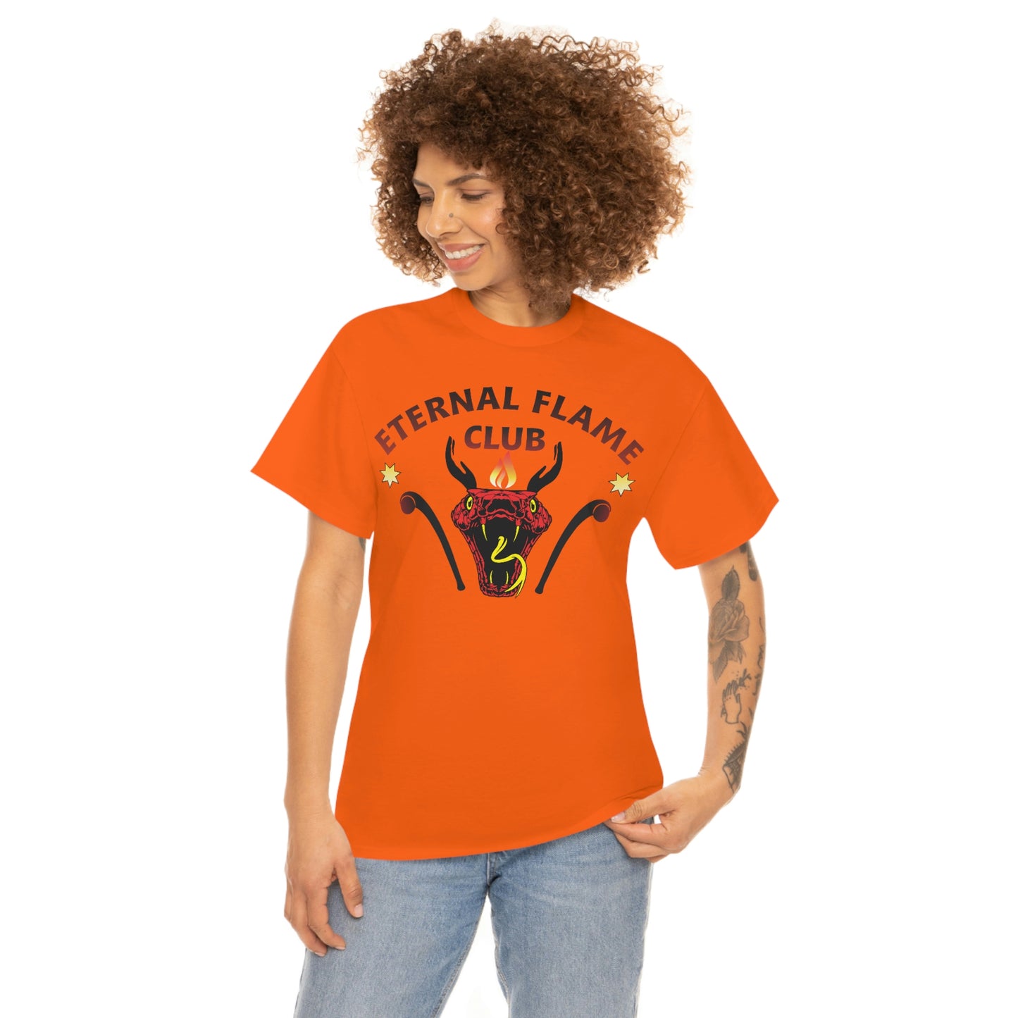 Eternal Flame Club Unisex Heavy Cotton Tee