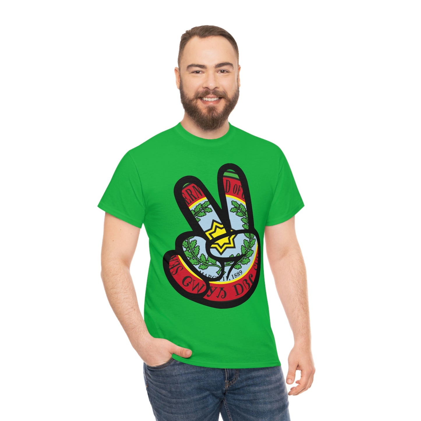 GWY Peace Unisex Heavy Cotton Tee