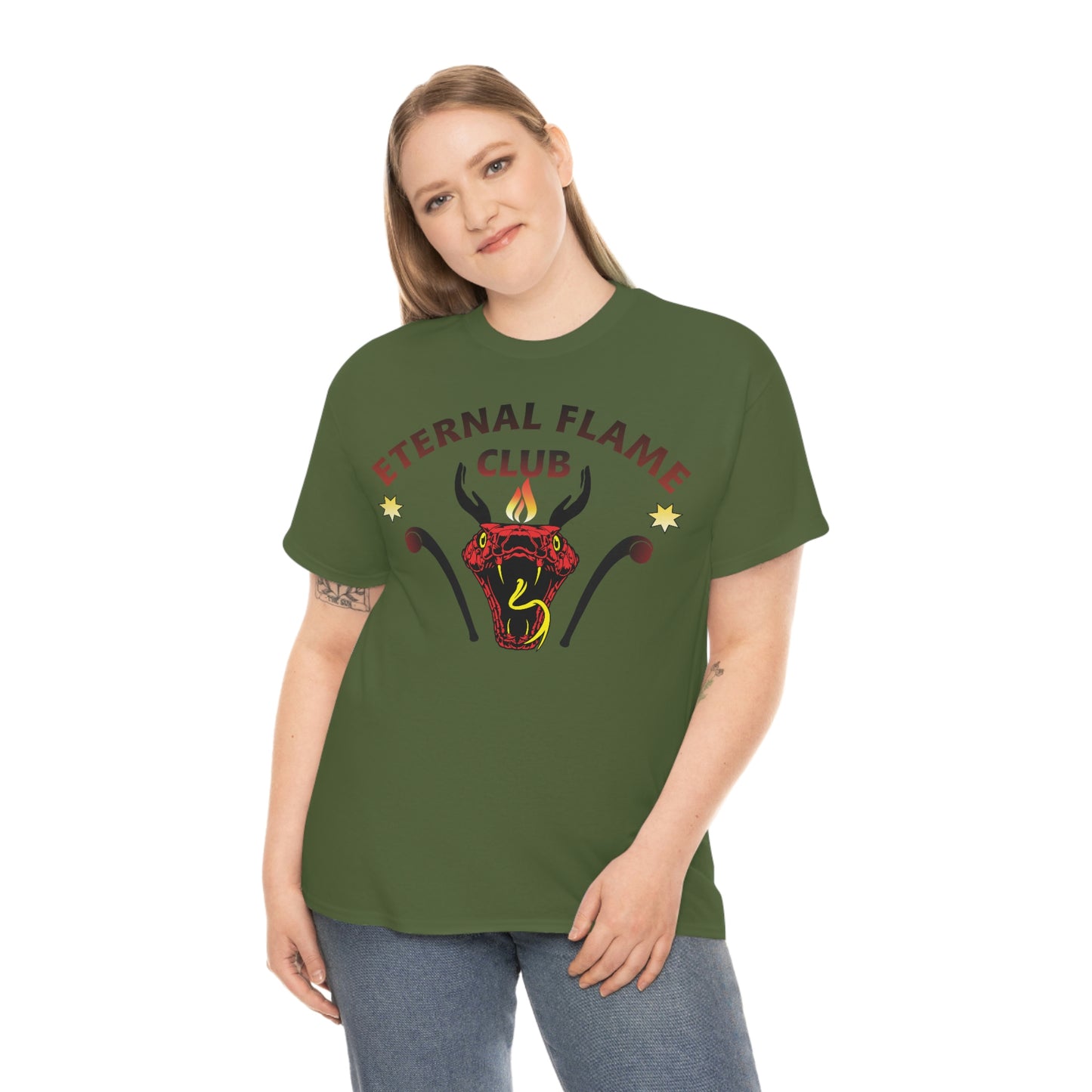 Eternal Flame Club Unisex Heavy Cotton Tee