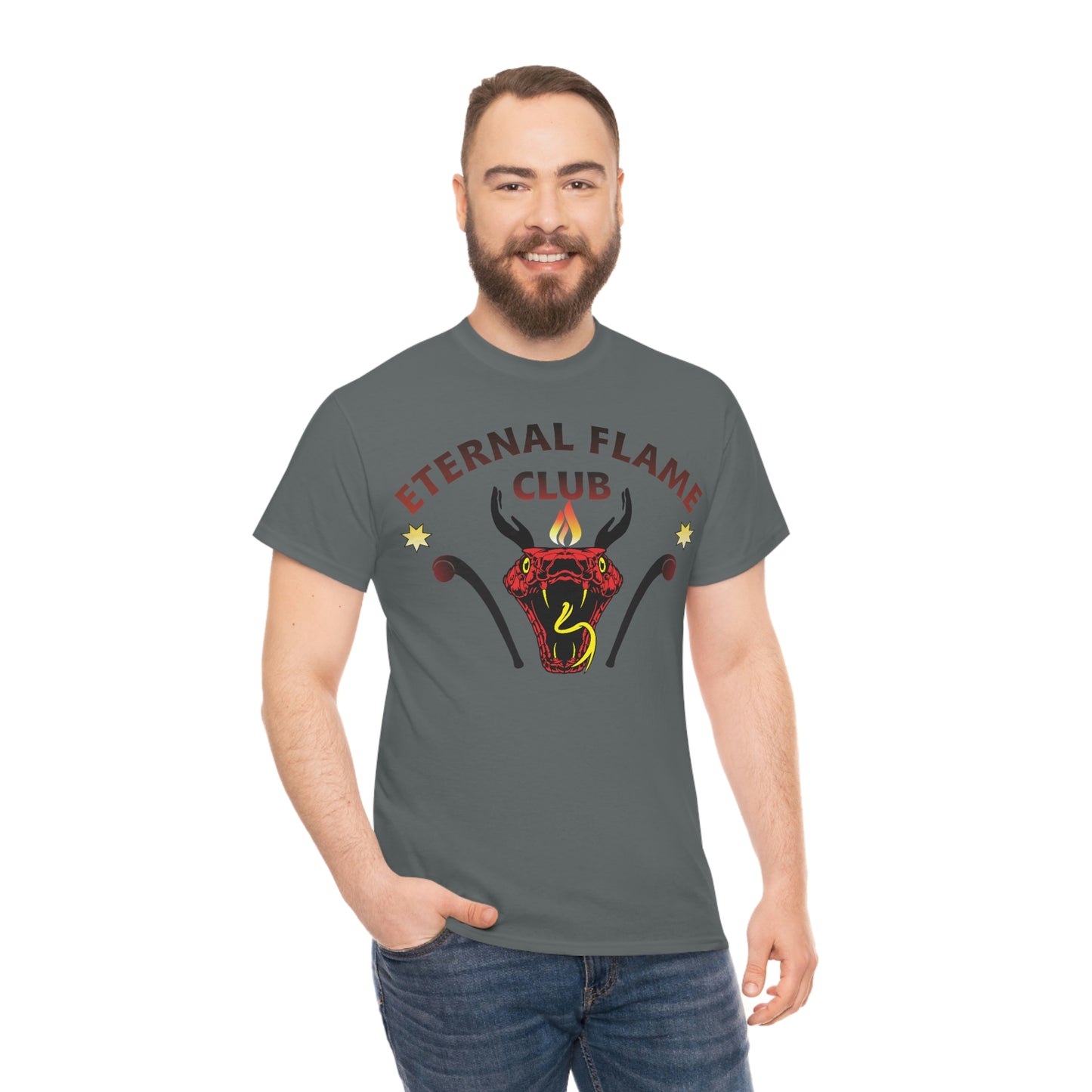 Eternal Flame Club Unisex Heavy Cotton Tee