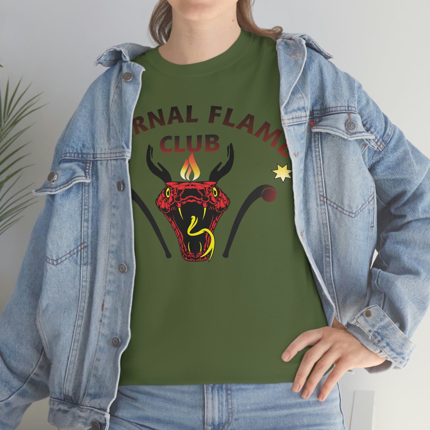 Eternal Flame Club Unisex Heavy Cotton Tee