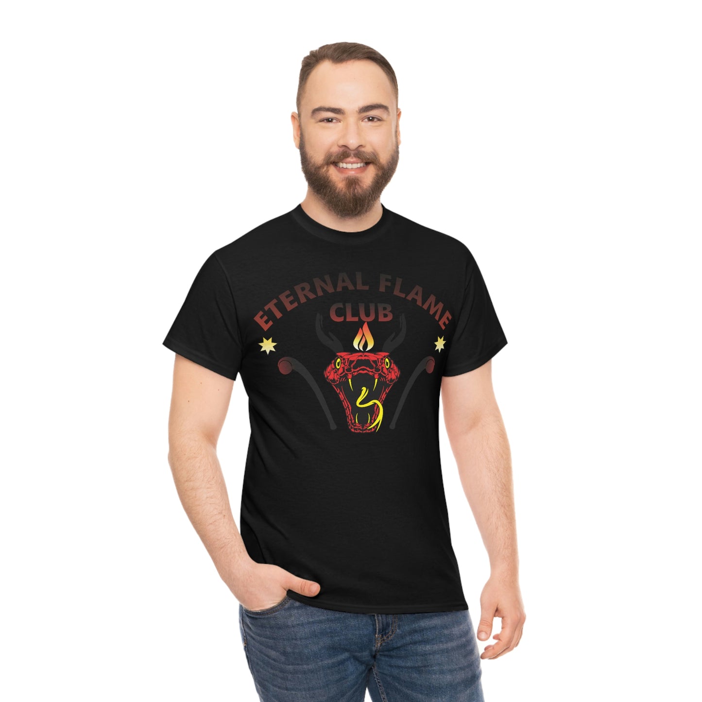 Eternal Flame Club Unisex Heavy Cotton Tee