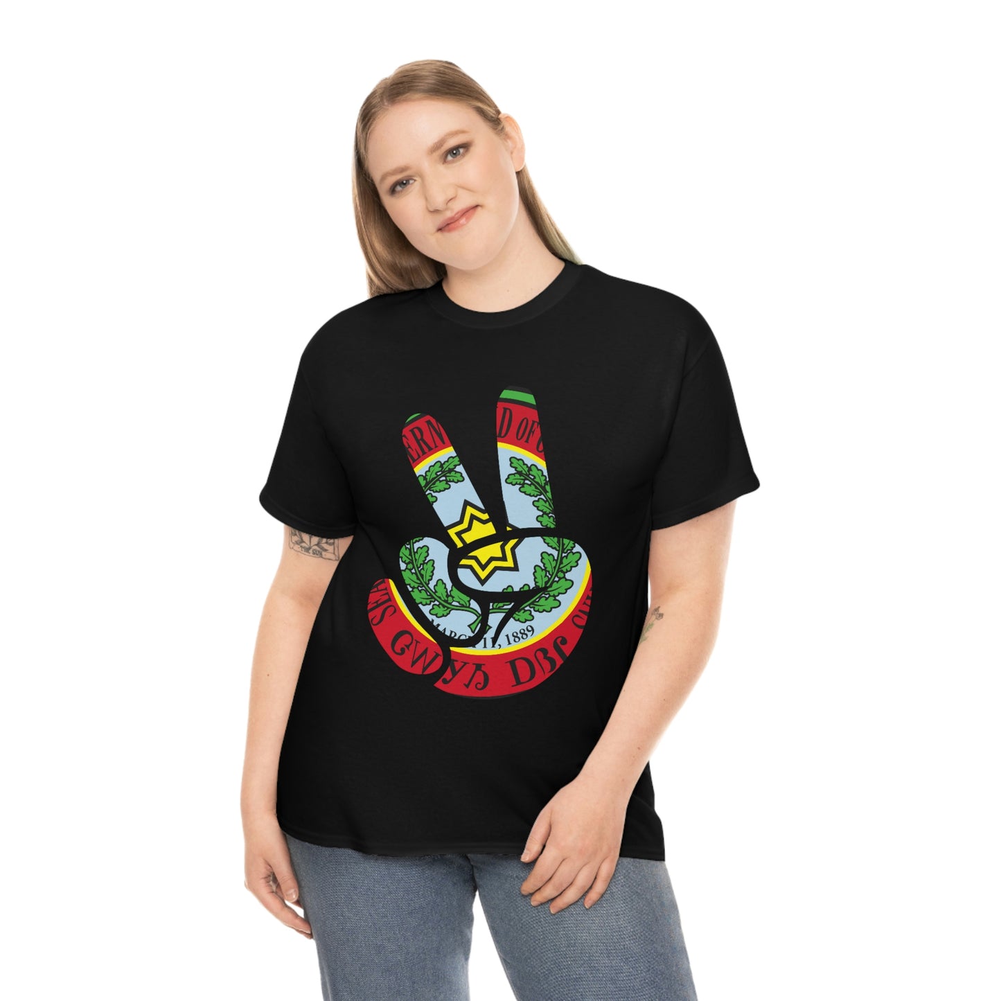 GWY Peace Unisex Heavy Cotton Tee