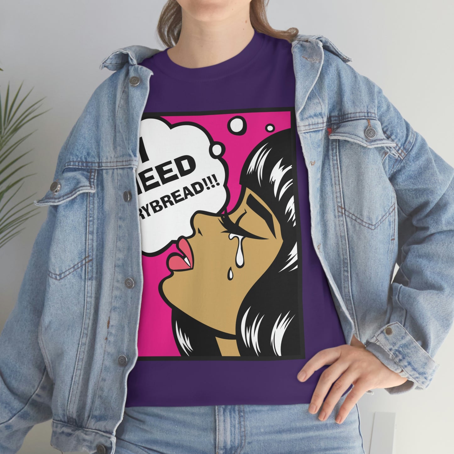 I Need Frybread Unisex Heavy Cotton Tee