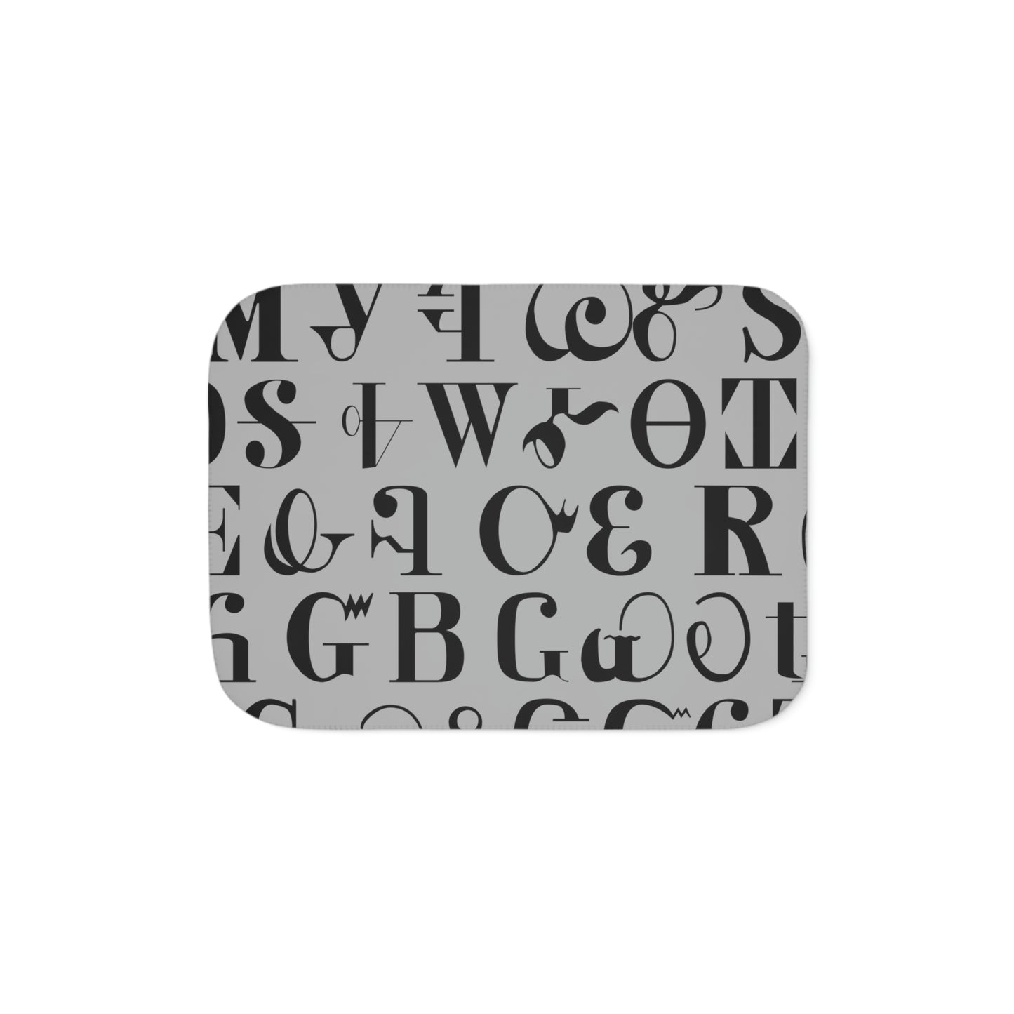 Syllabary Sherpa Blanket