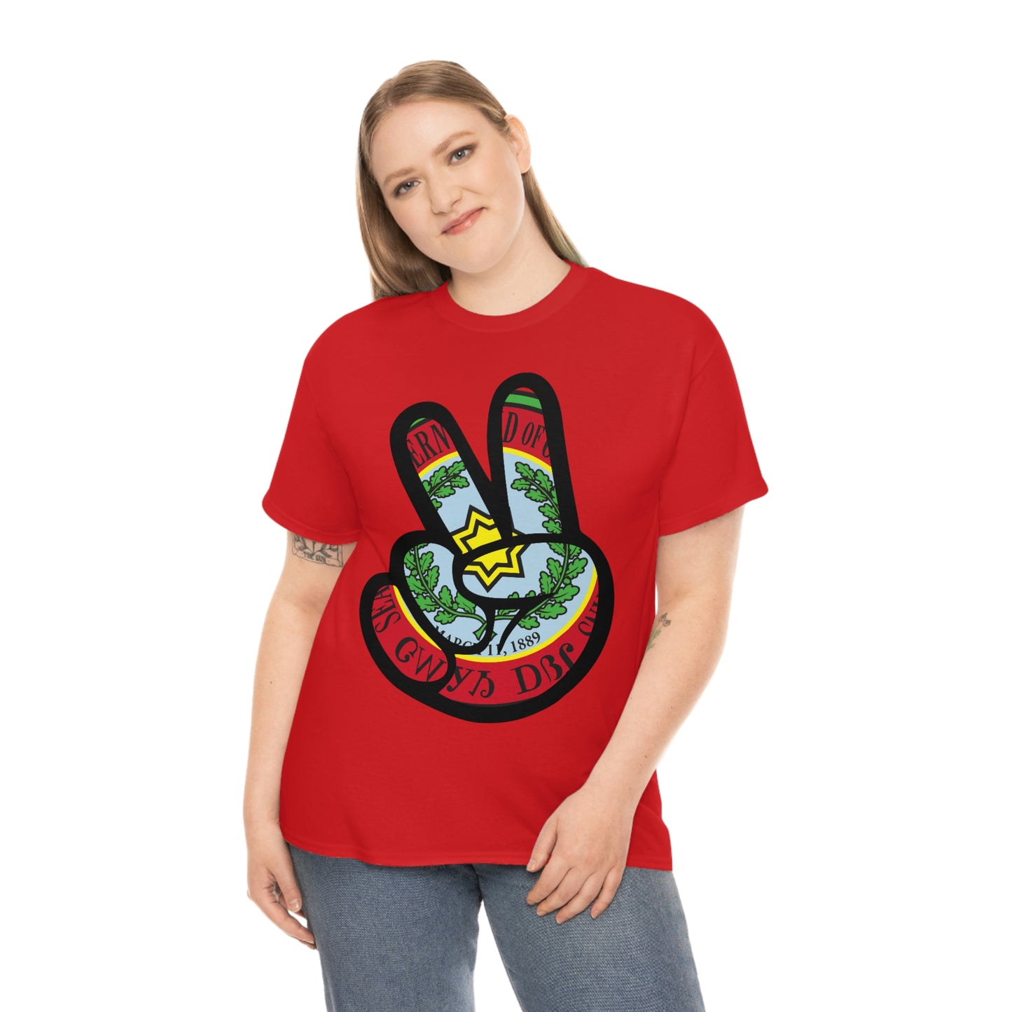 GWY Peace Unisex Heavy Cotton Tee