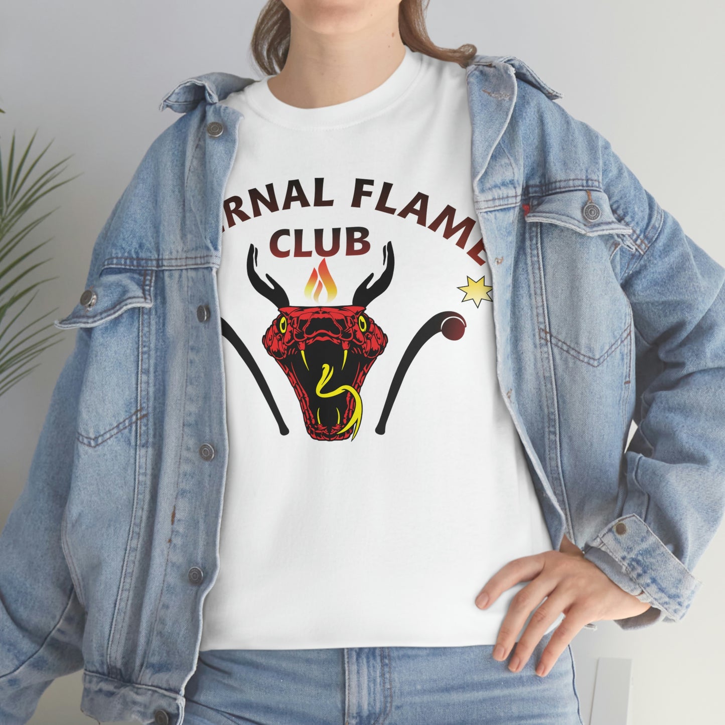 Eternal Flame Club Unisex Heavy Cotton Tee