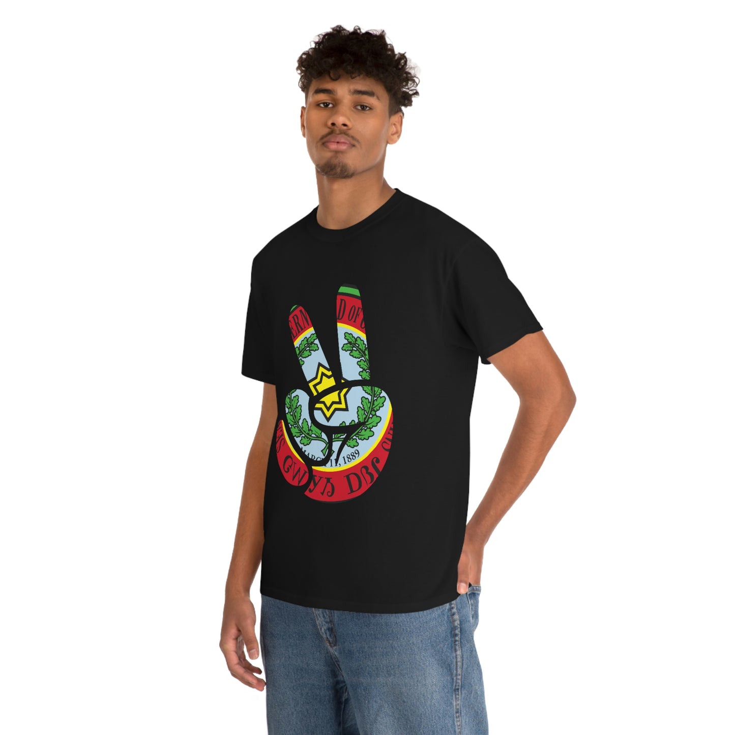 GWY Peace Unisex Heavy Cotton Tee