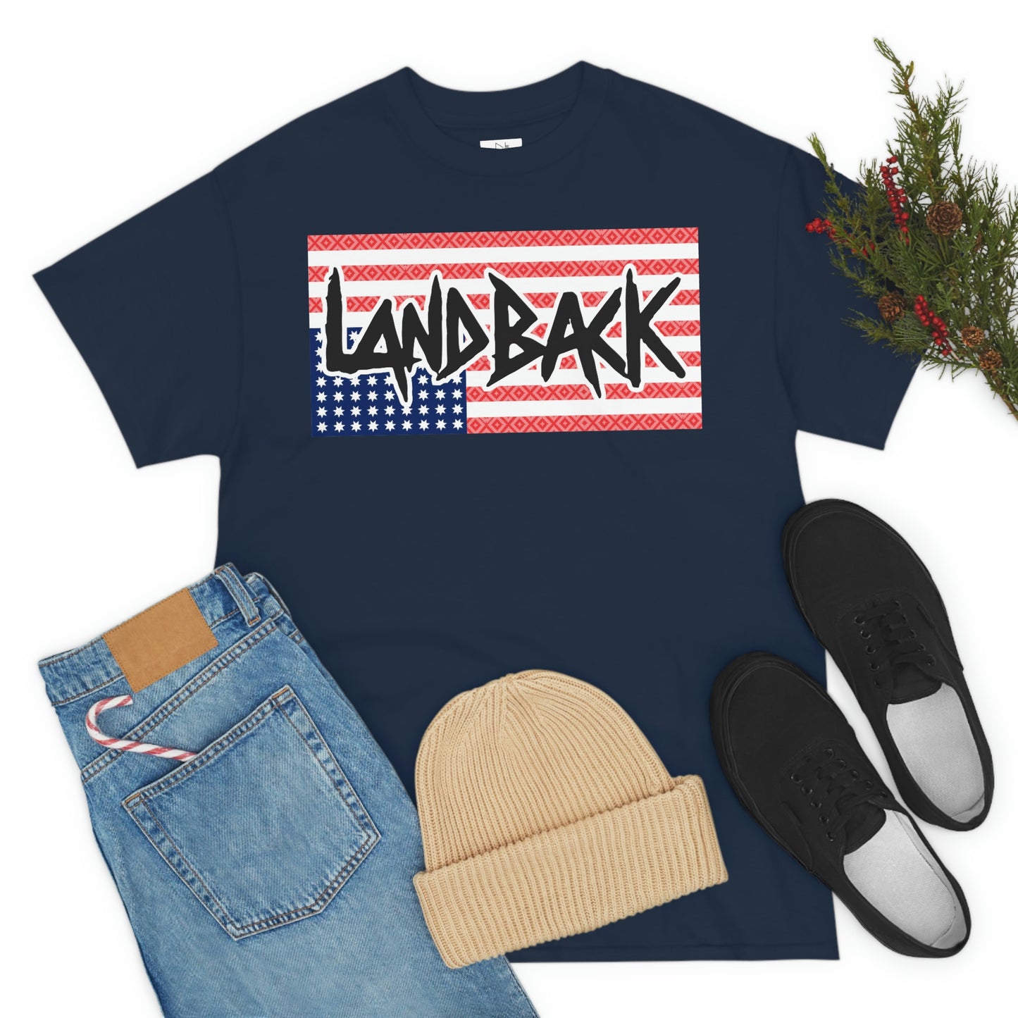 Landback Unisex Heavy Cotton Tee