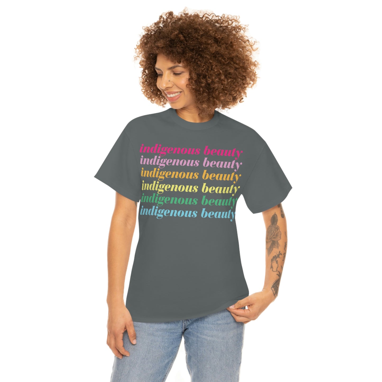 Indigenous Beauty Unisex Heavy Cotton Tee