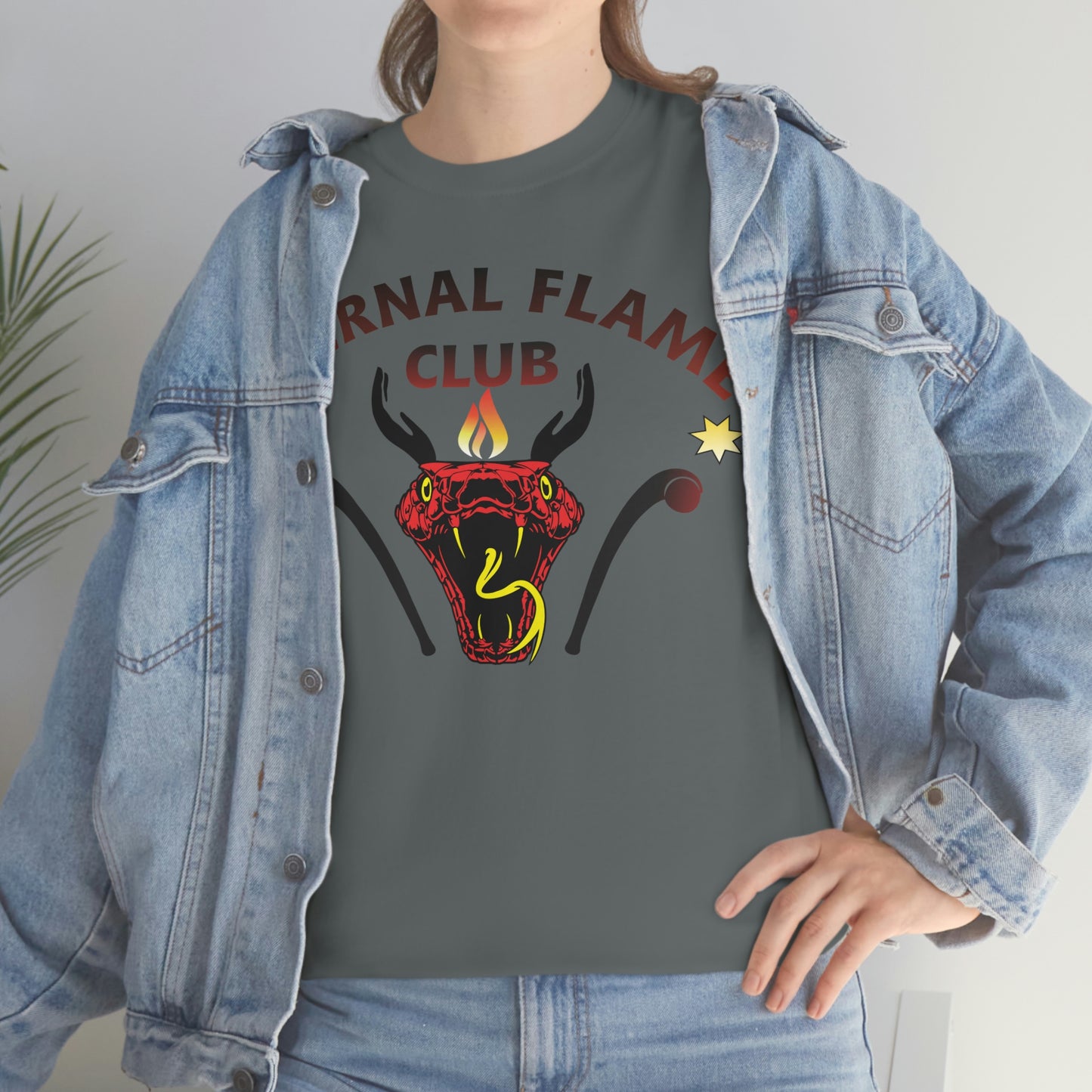 Eternal Flame Club Unisex Heavy Cotton Tee