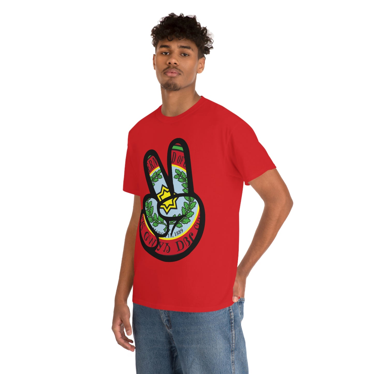 GWY Peace Unisex Heavy Cotton Tee