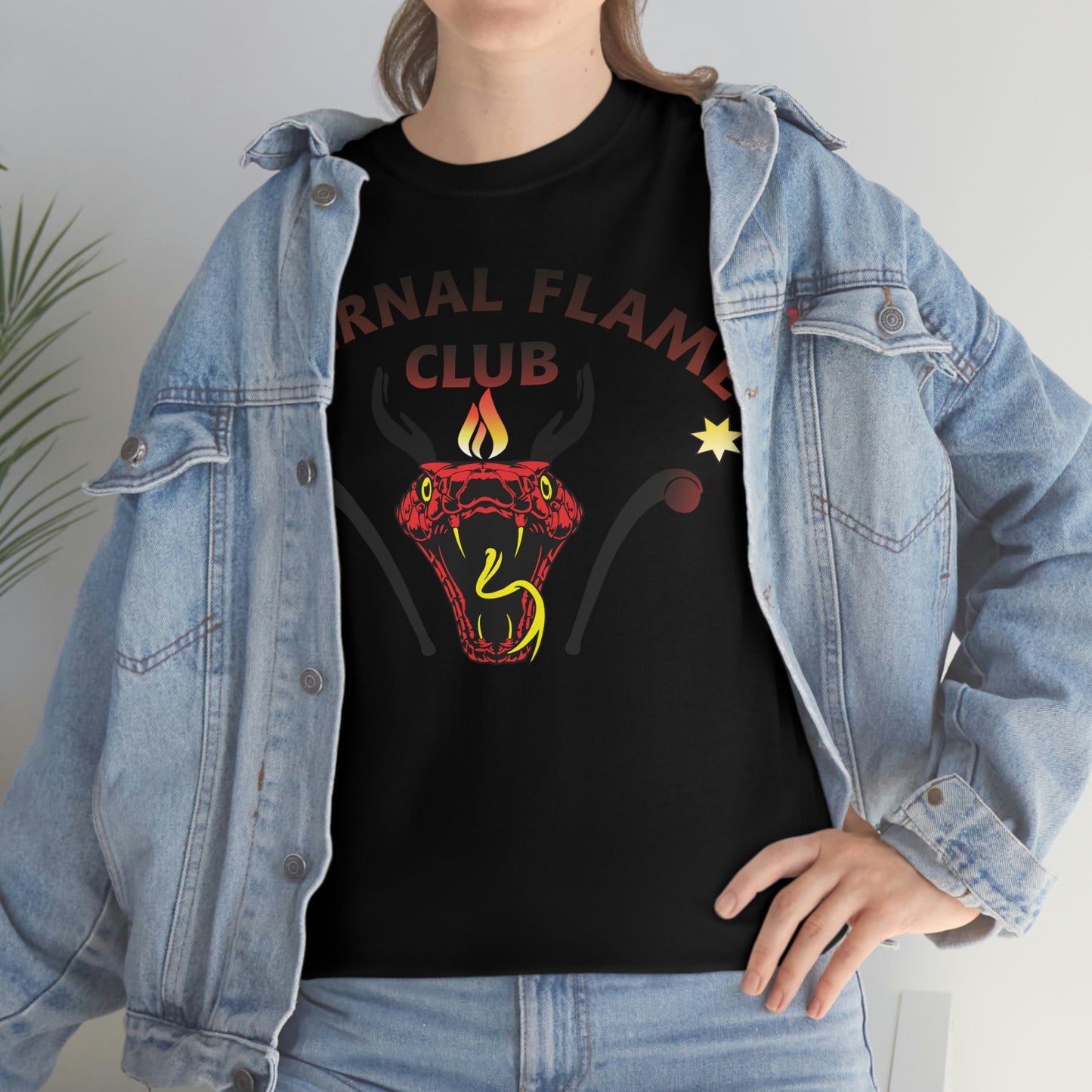 Eternal Flame Club Unisex Heavy Cotton Tee