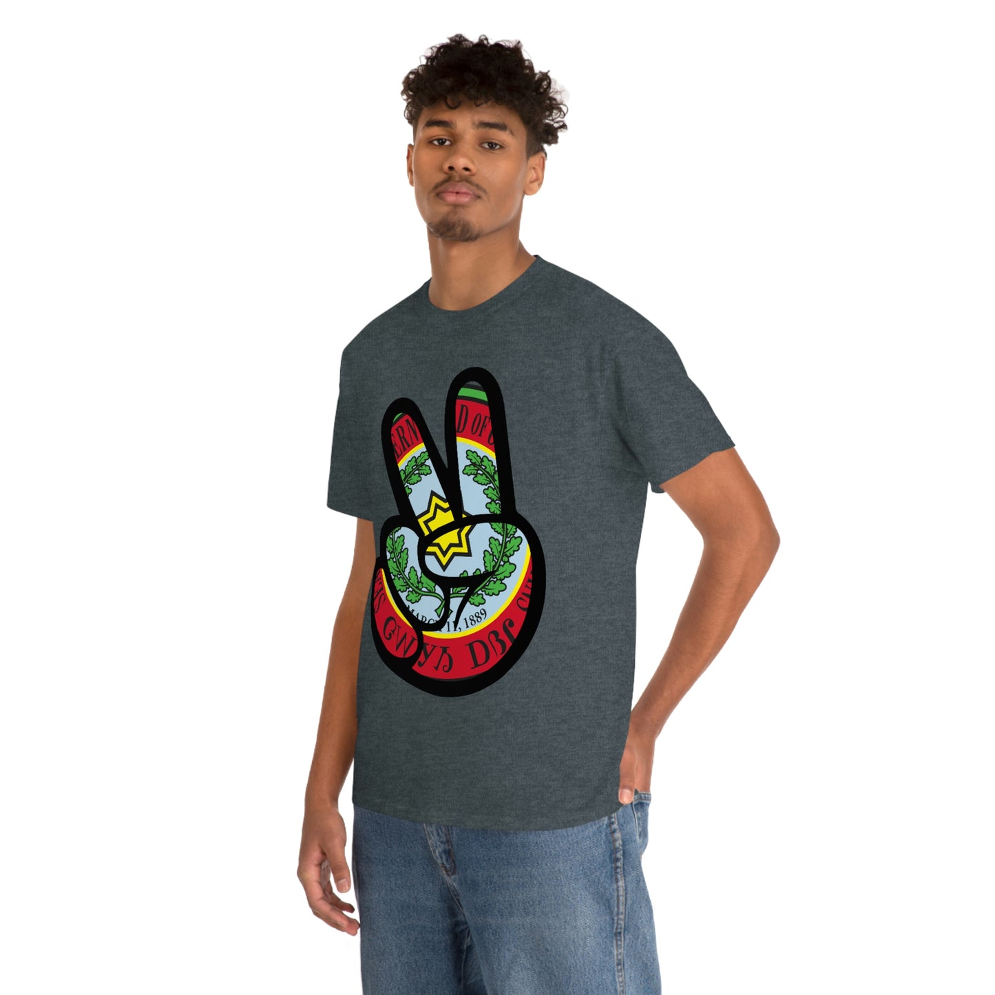 GWY Peace Unisex Heavy Cotton Tee