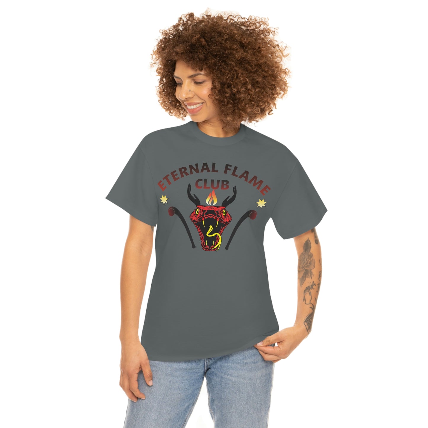 Eternal Flame Club Unisex Heavy Cotton Tee