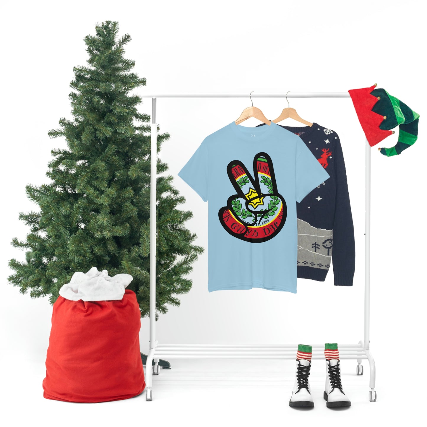 GWY Peace Unisex Heavy Cotton Tee