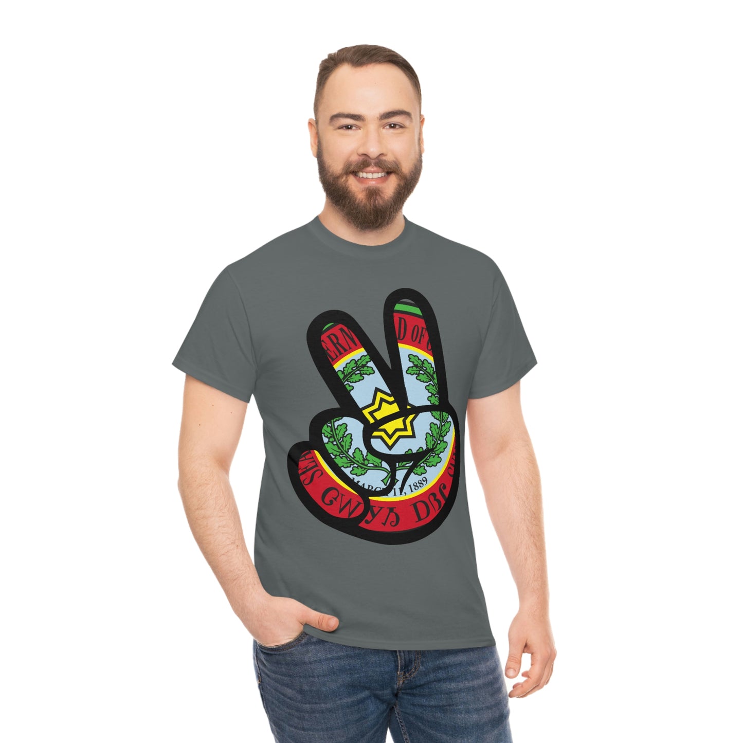 GWY Peace Unisex Heavy Cotton Tee