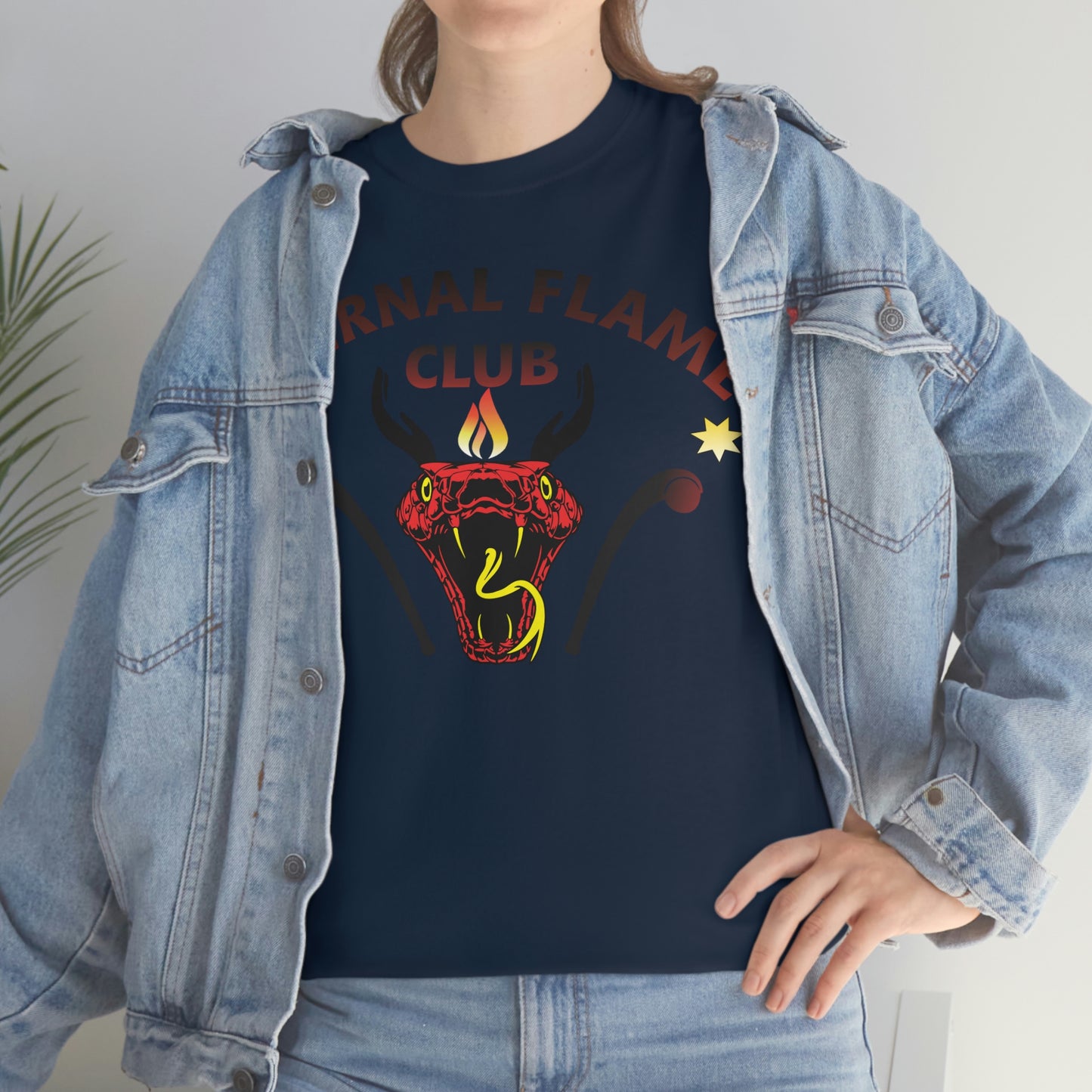 Eternal Flame Club Unisex Heavy Cotton Tee