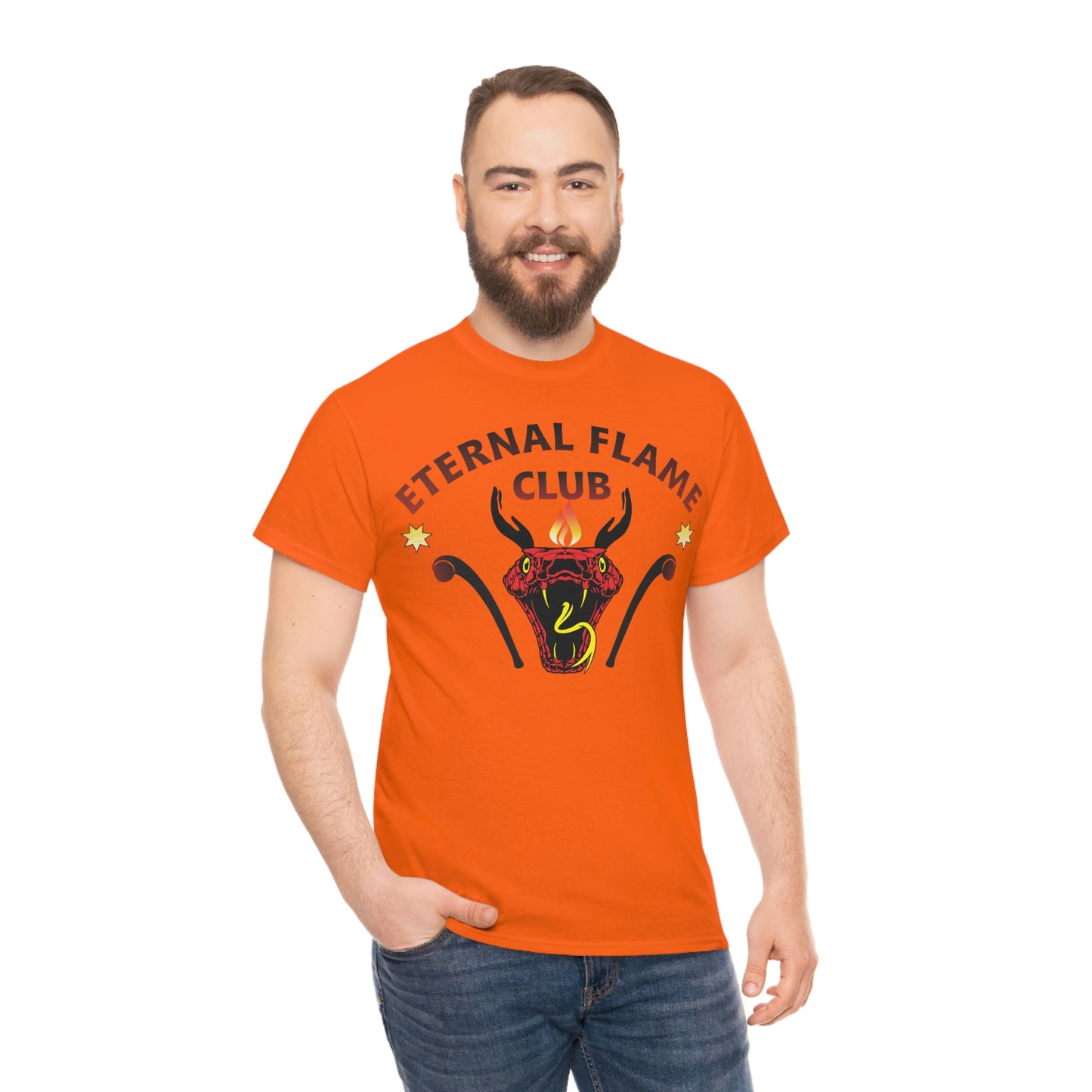 Eternal Flame Club Unisex Heavy Cotton Tee
