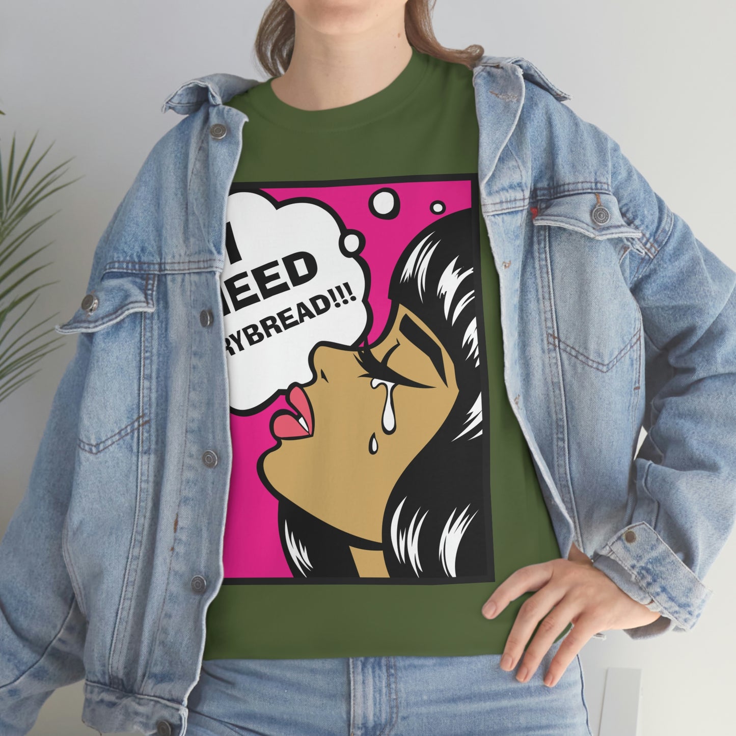 I Need Frybread Unisex Heavy Cotton Tee