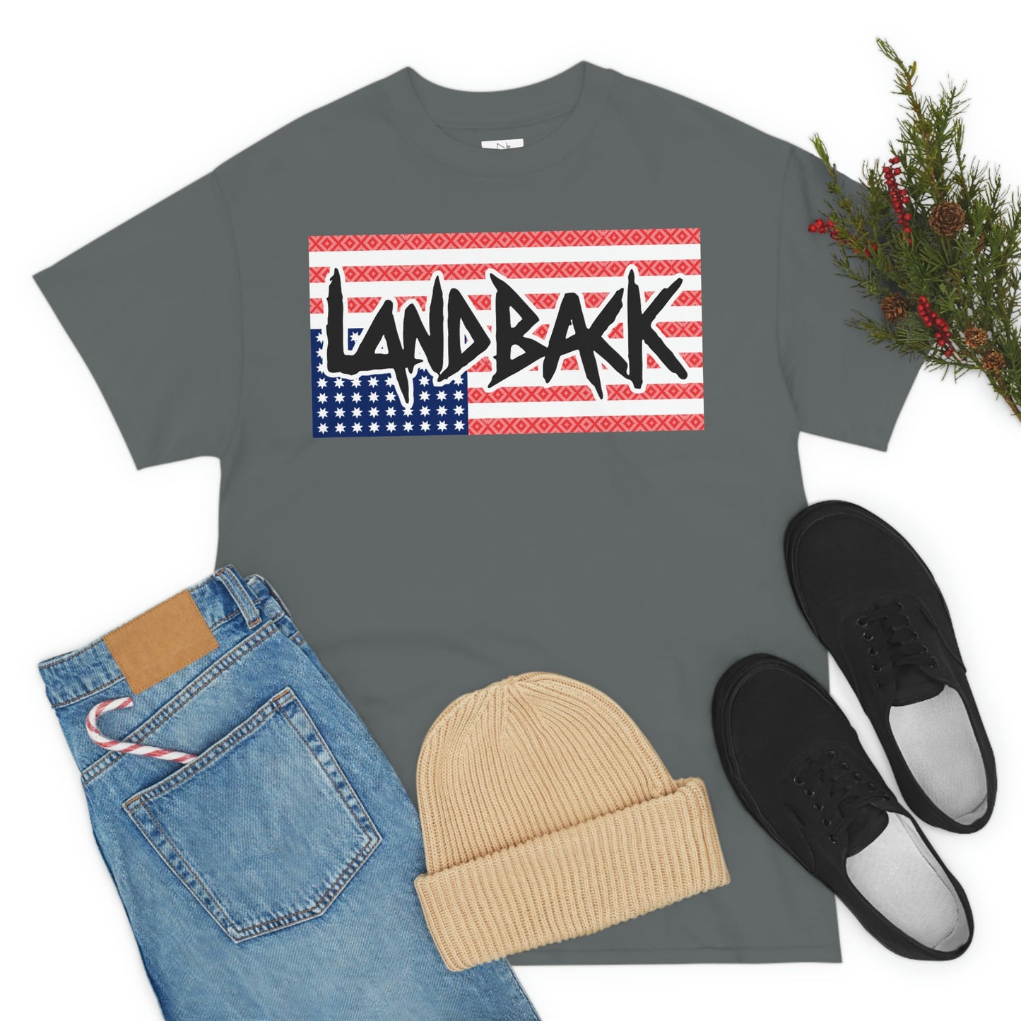 Landback Unisex Heavy Cotton Tee