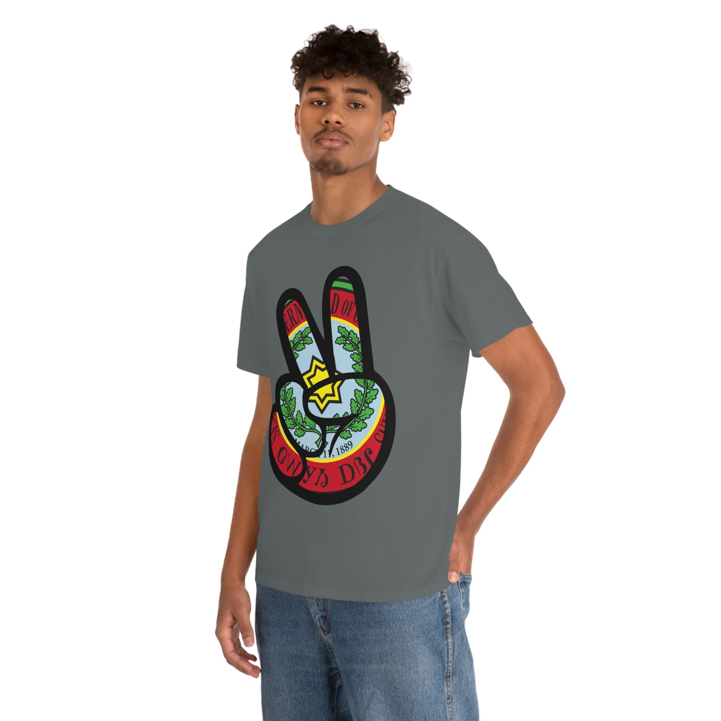 GWY Peace Unisex Heavy Cotton Tee