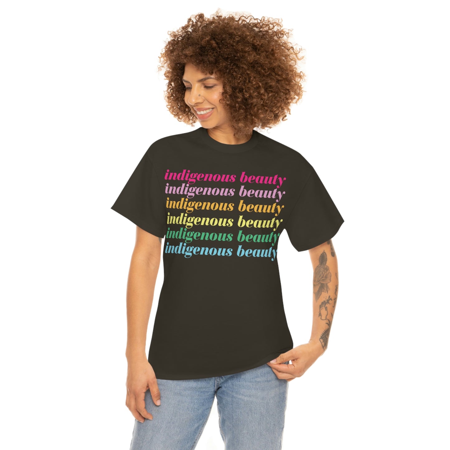 Indigenous Beauty Unisex Heavy Cotton Tee