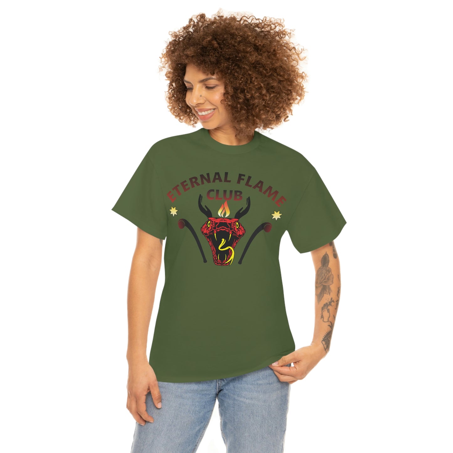 Eternal Flame Club Unisex Heavy Cotton Tee
