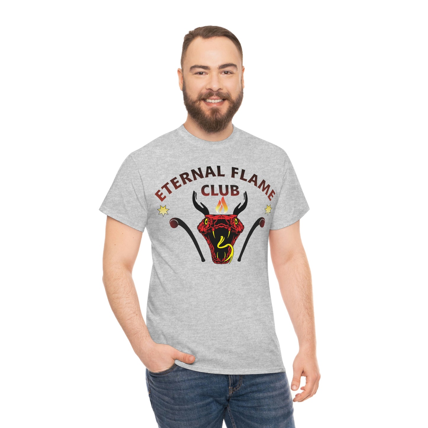 Eternal Flame Club Unisex Heavy Cotton Tee