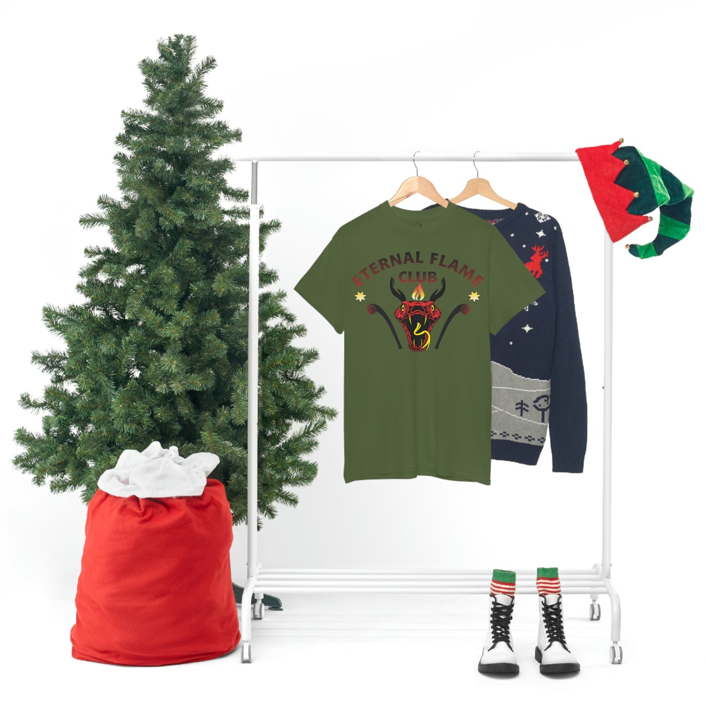 Eternal Flame Club Unisex Heavy Cotton Tee