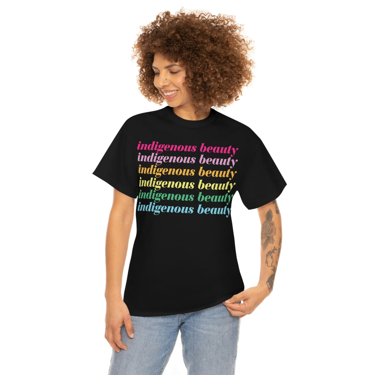 Indigenous Beauty Unisex Heavy Cotton Tee
