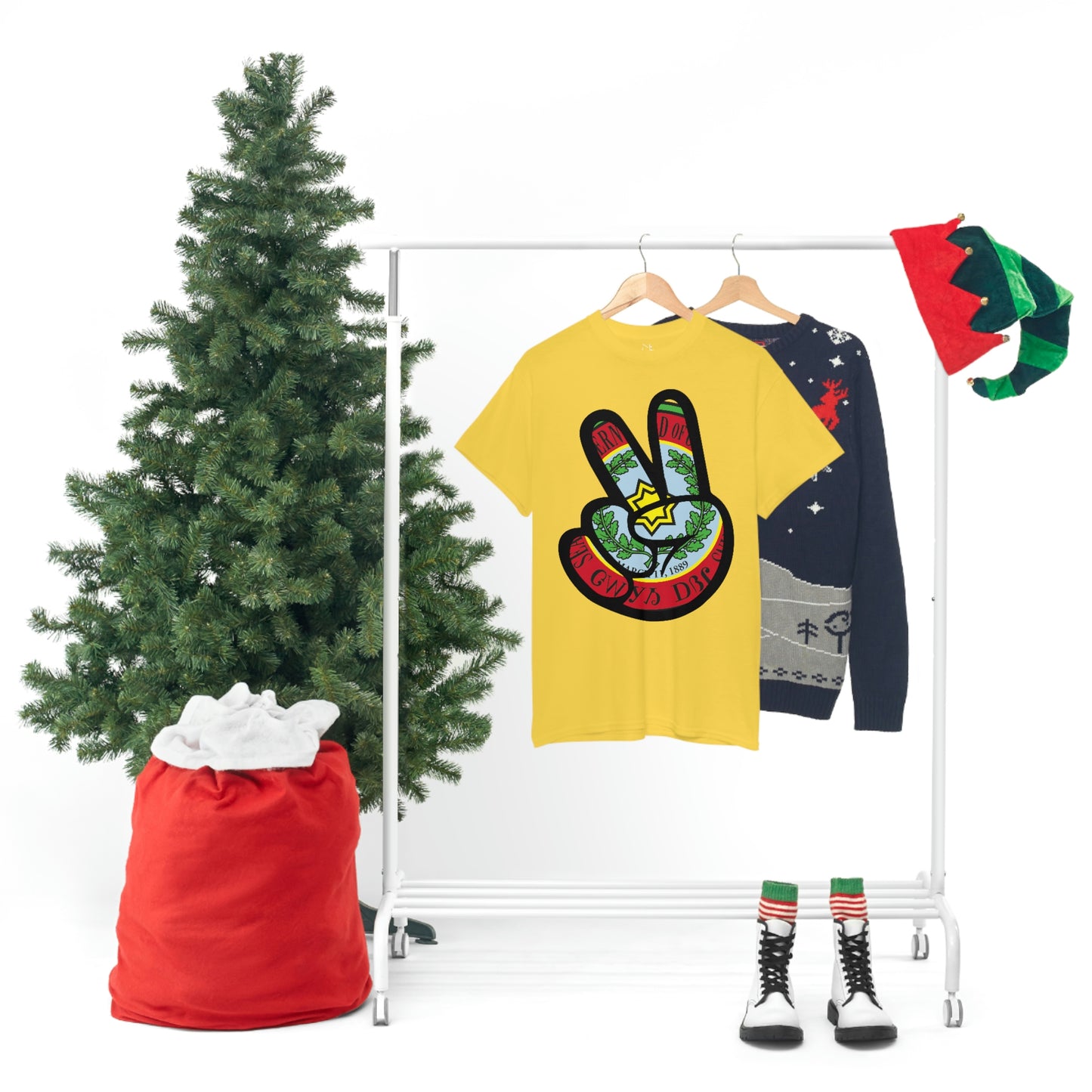 GWY Peace Unisex Heavy Cotton Tee