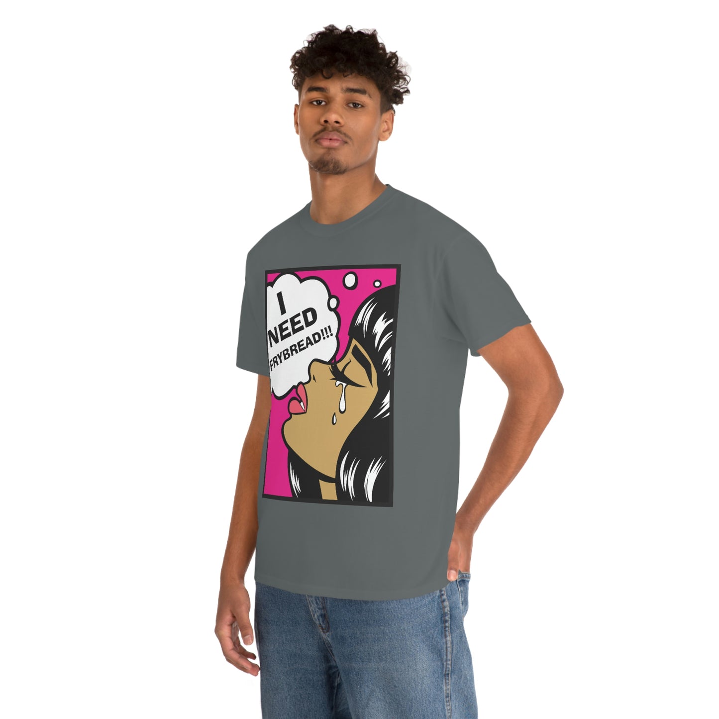 I Need Frybread Unisex Heavy Cotton Tee